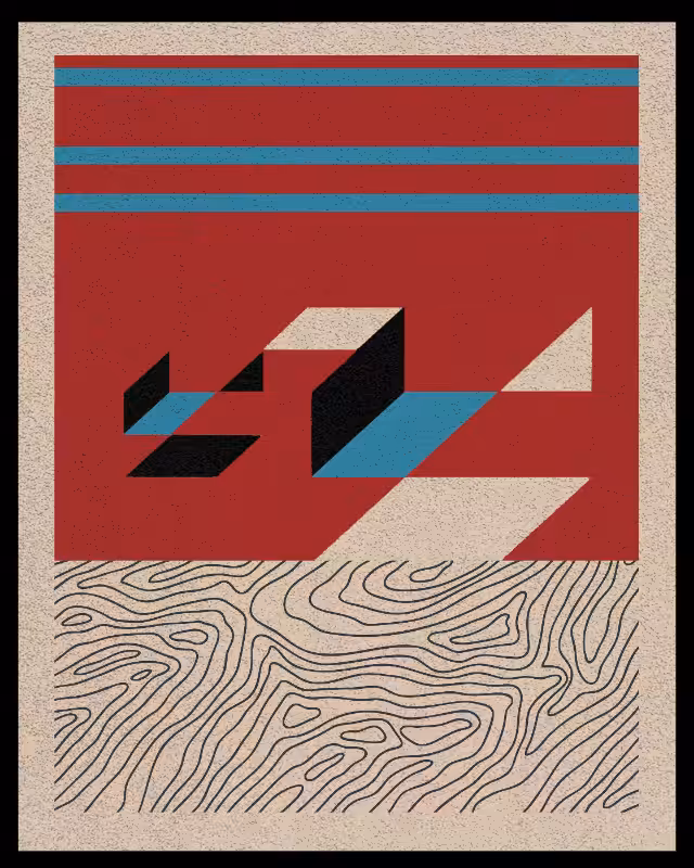 Bauhaus art #red #19