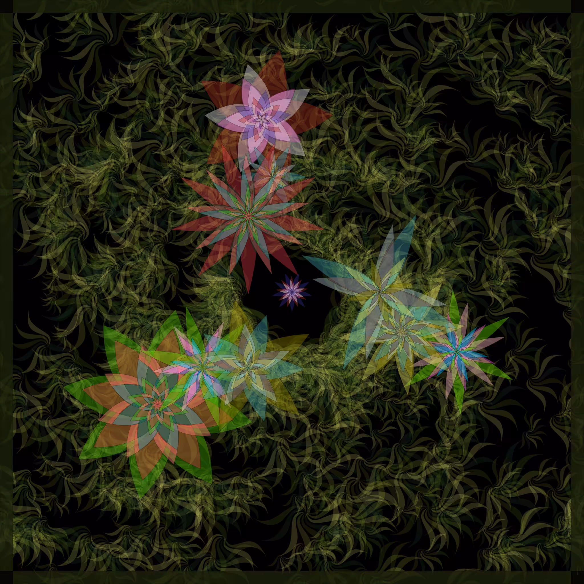 Bezier Garden #39