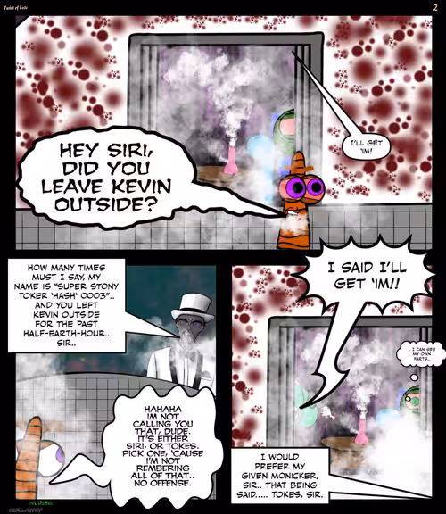 The Veggies (OpeSea): The Veggies: Twist of Fate Volume 1 (Page 2)