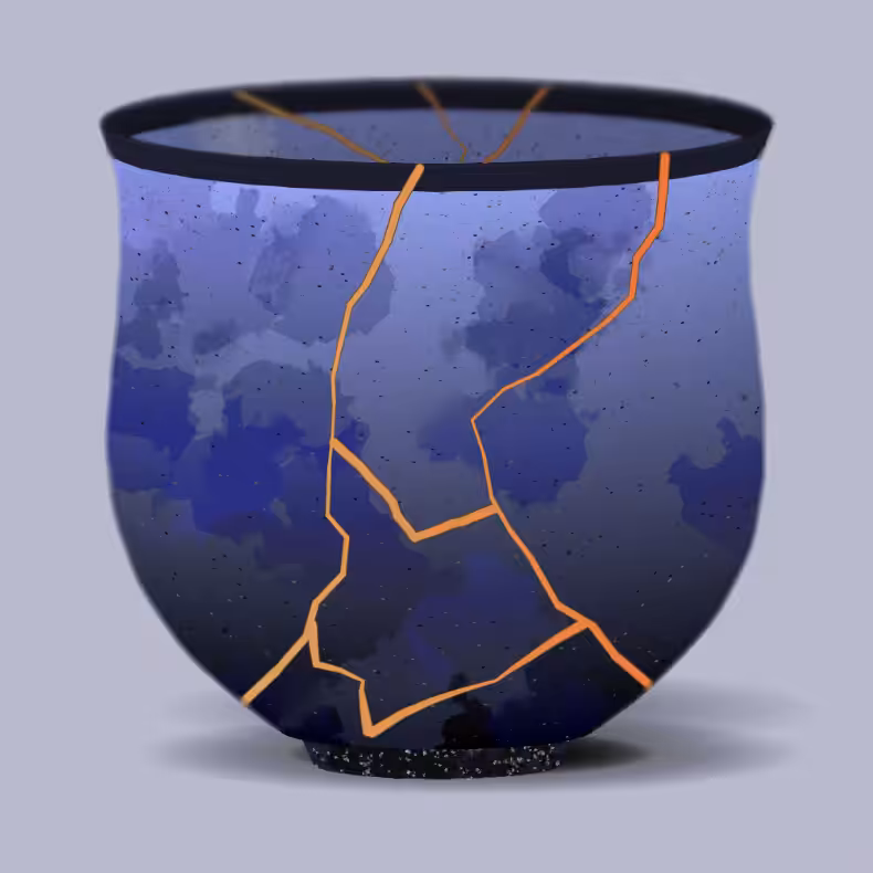 Kintsugi Pottery #33