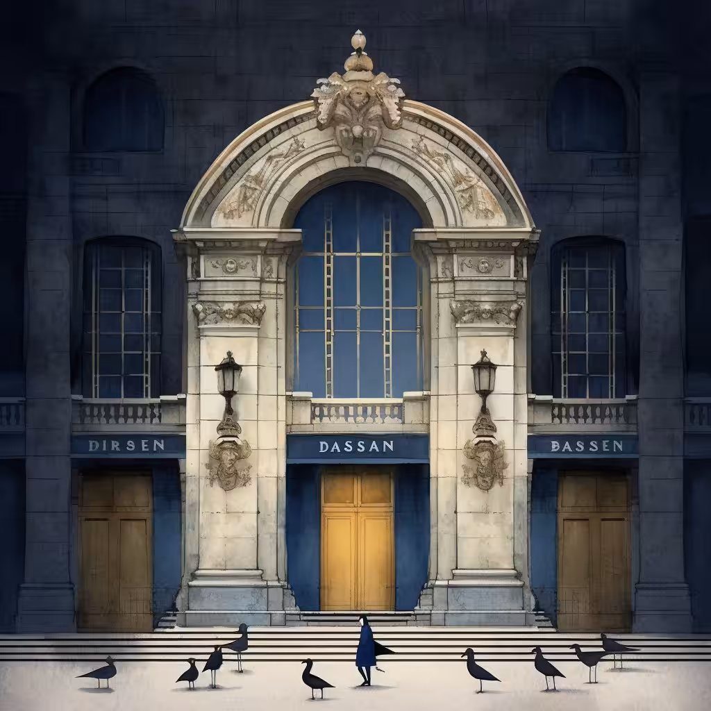 Majestic entrance 
