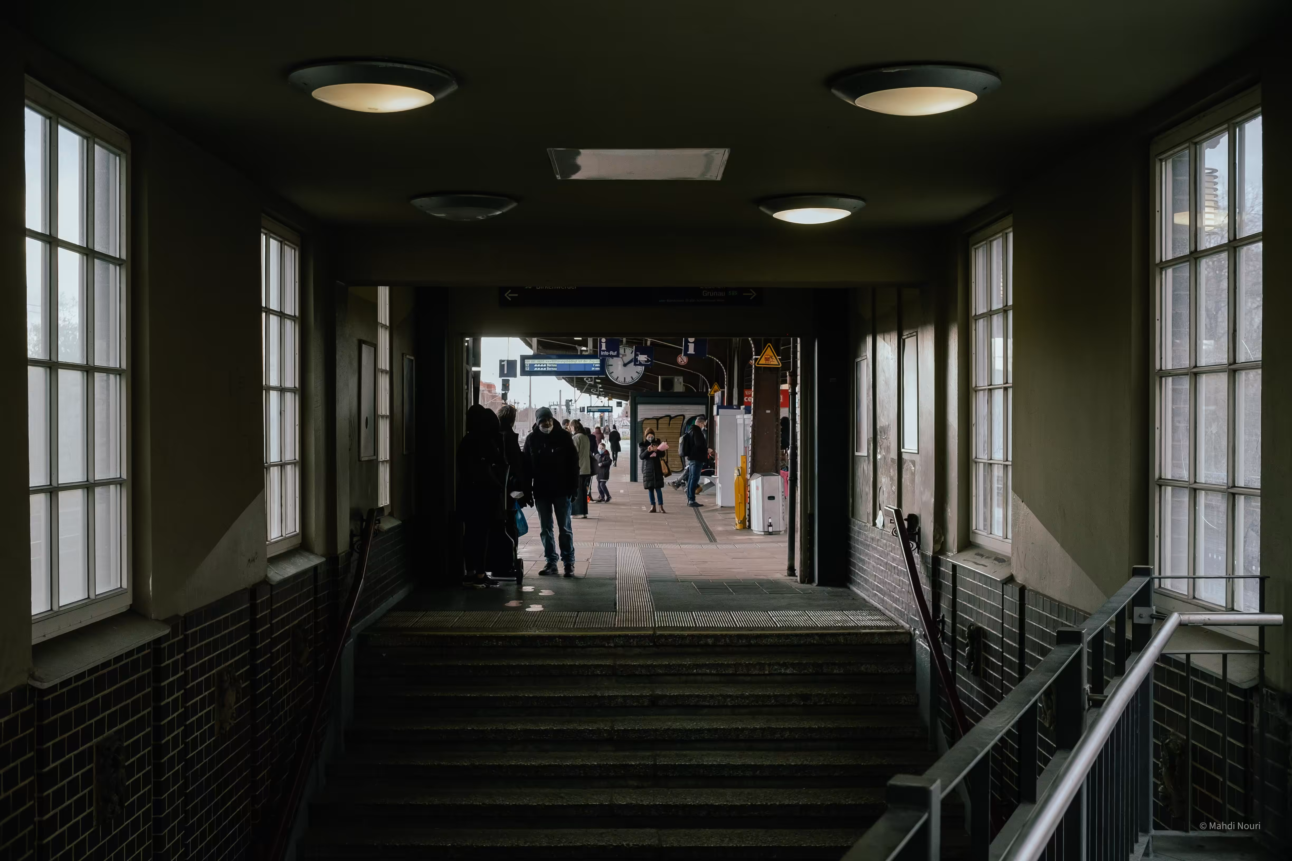 Cold Day at an S Bahn
