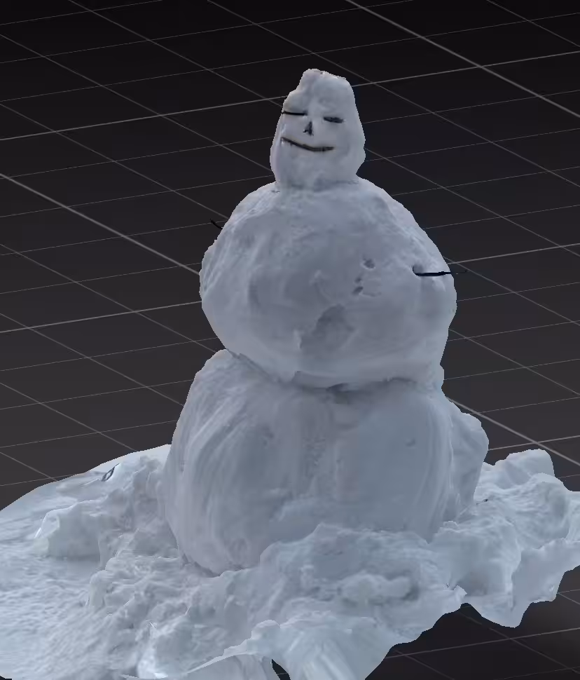 Feel the Russian winter 11 / Snowman 2