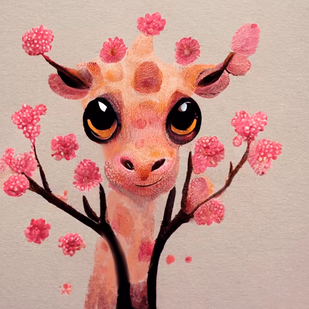 pink giraffe