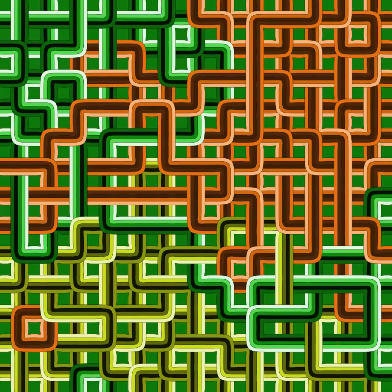 Bézier Truchet #3