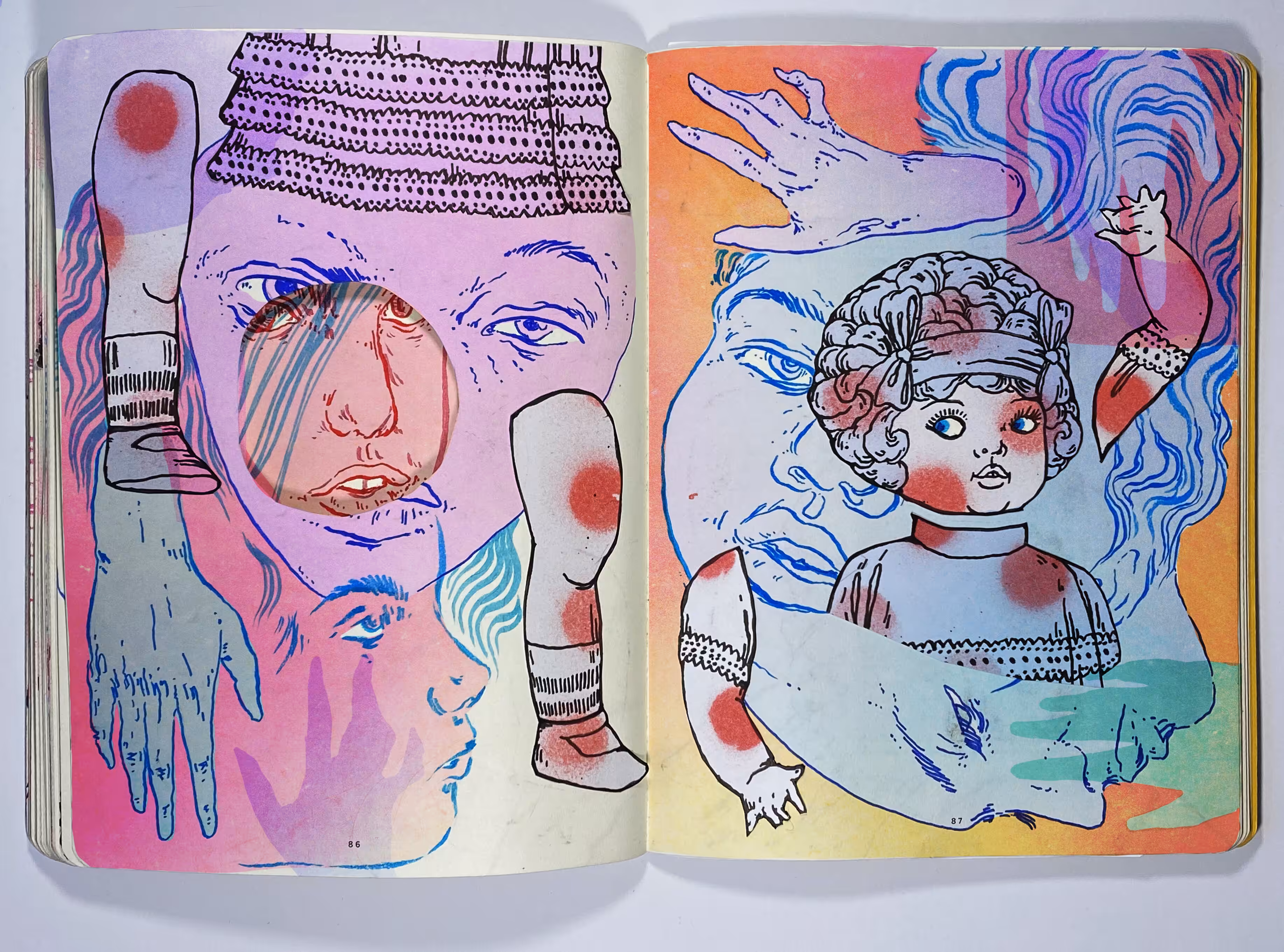 SKETCHBOOK SERIES 07 - DOLL CHAOS