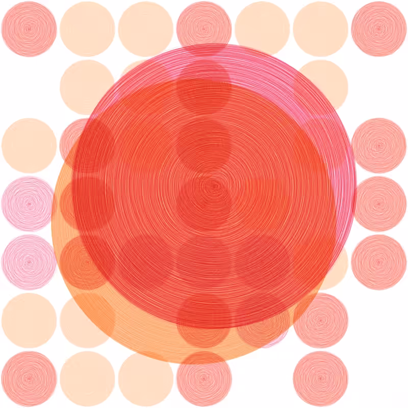 Brushed Circles #60