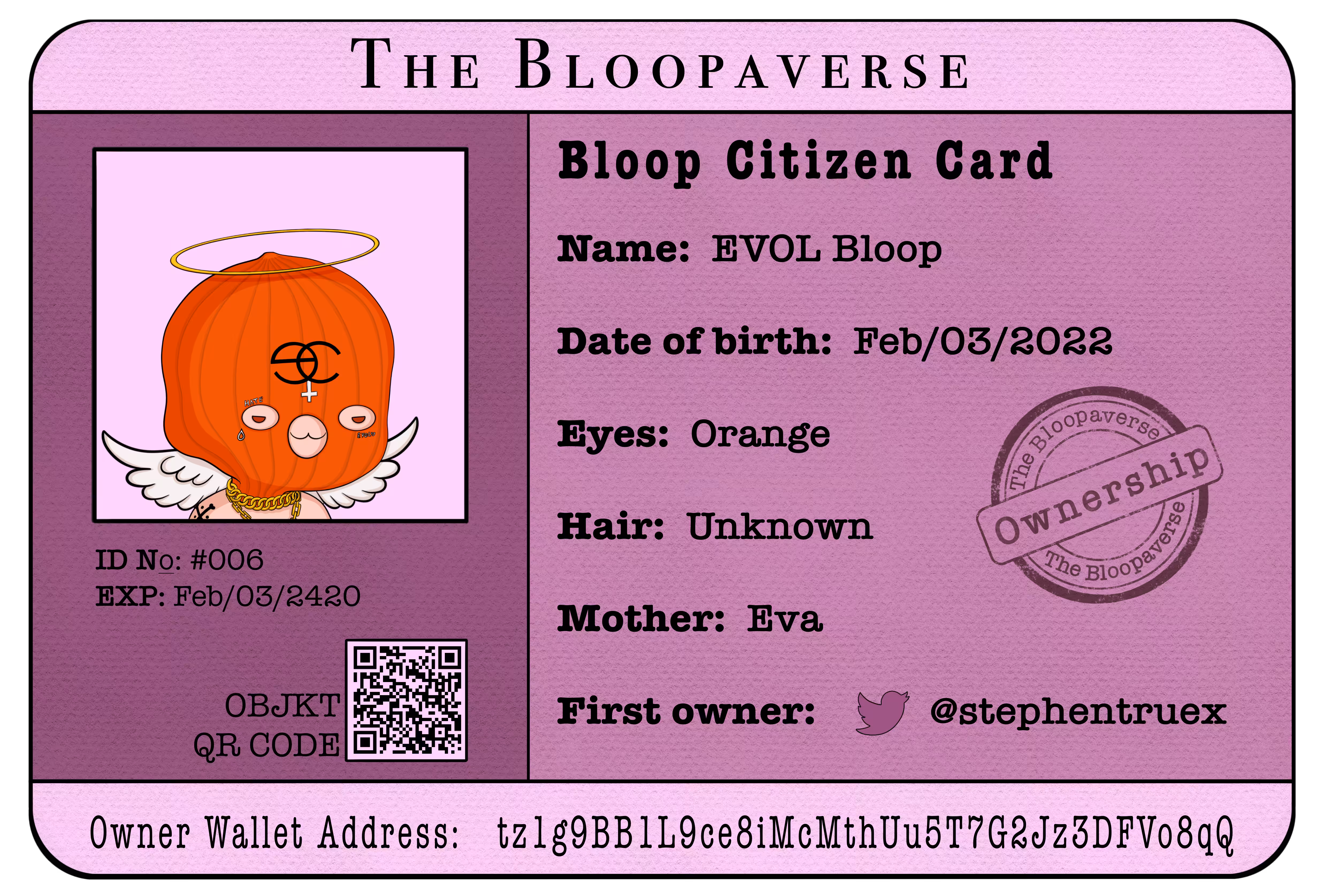 EVOL Bloop ID