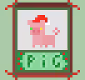 PIG 'Santa Claus'