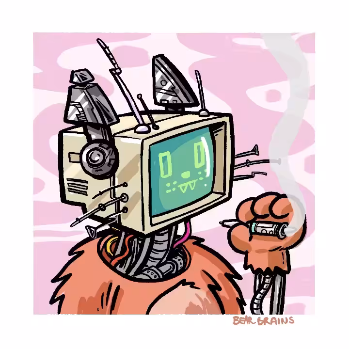 Robo Smokey Kitty (process video)