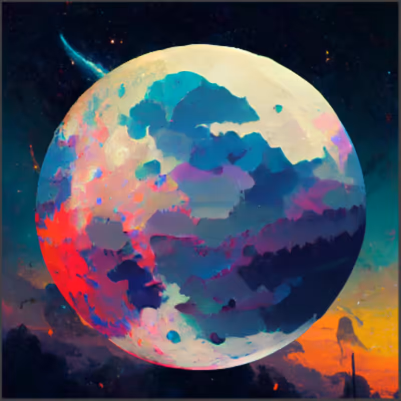 Moon Study #32