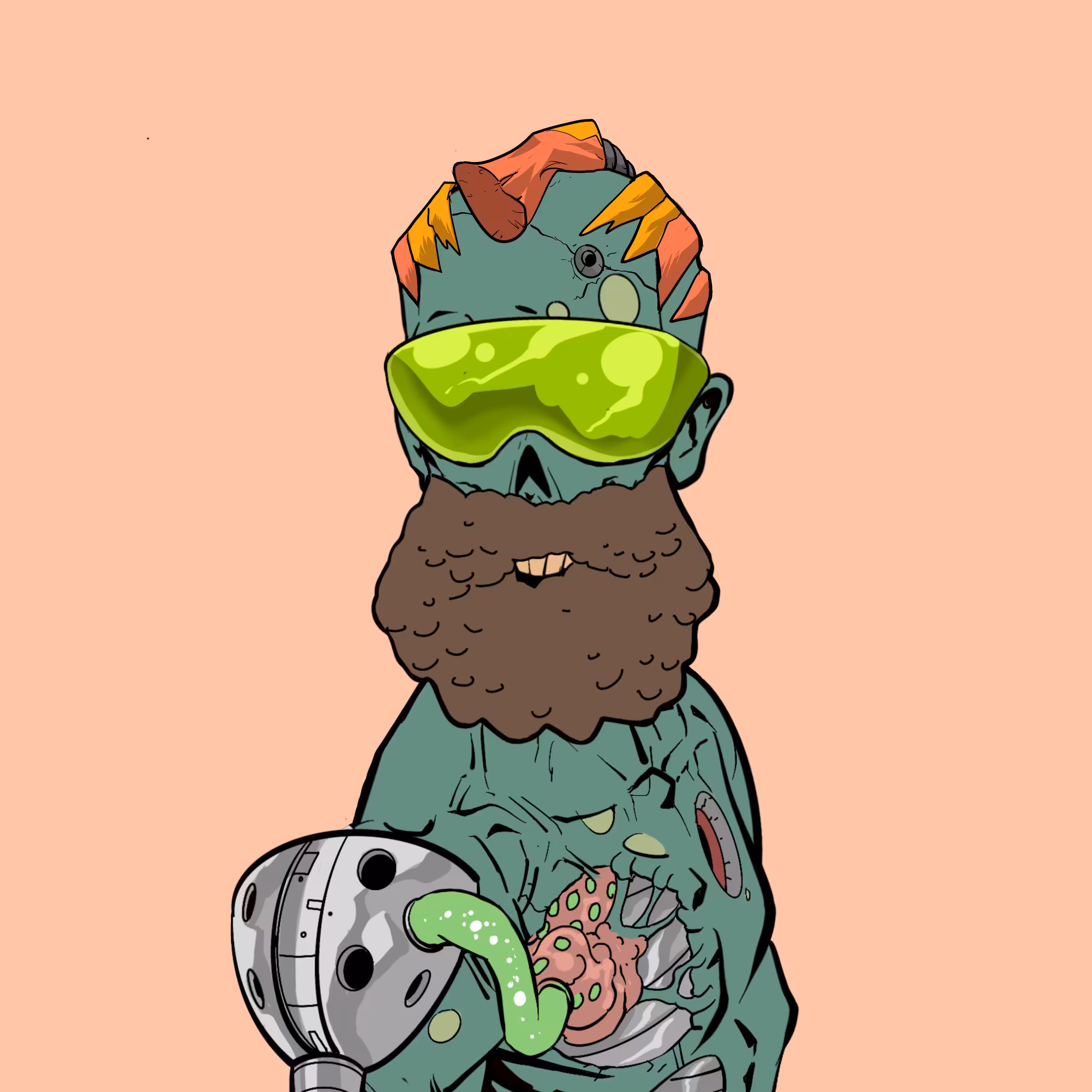 GlieseZombiesPFPs: GlieseZombiePFP #843