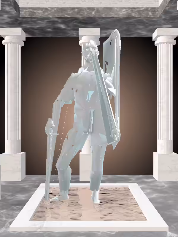 HeavenComputer: The Victorious Chronos Chrome Man #4646