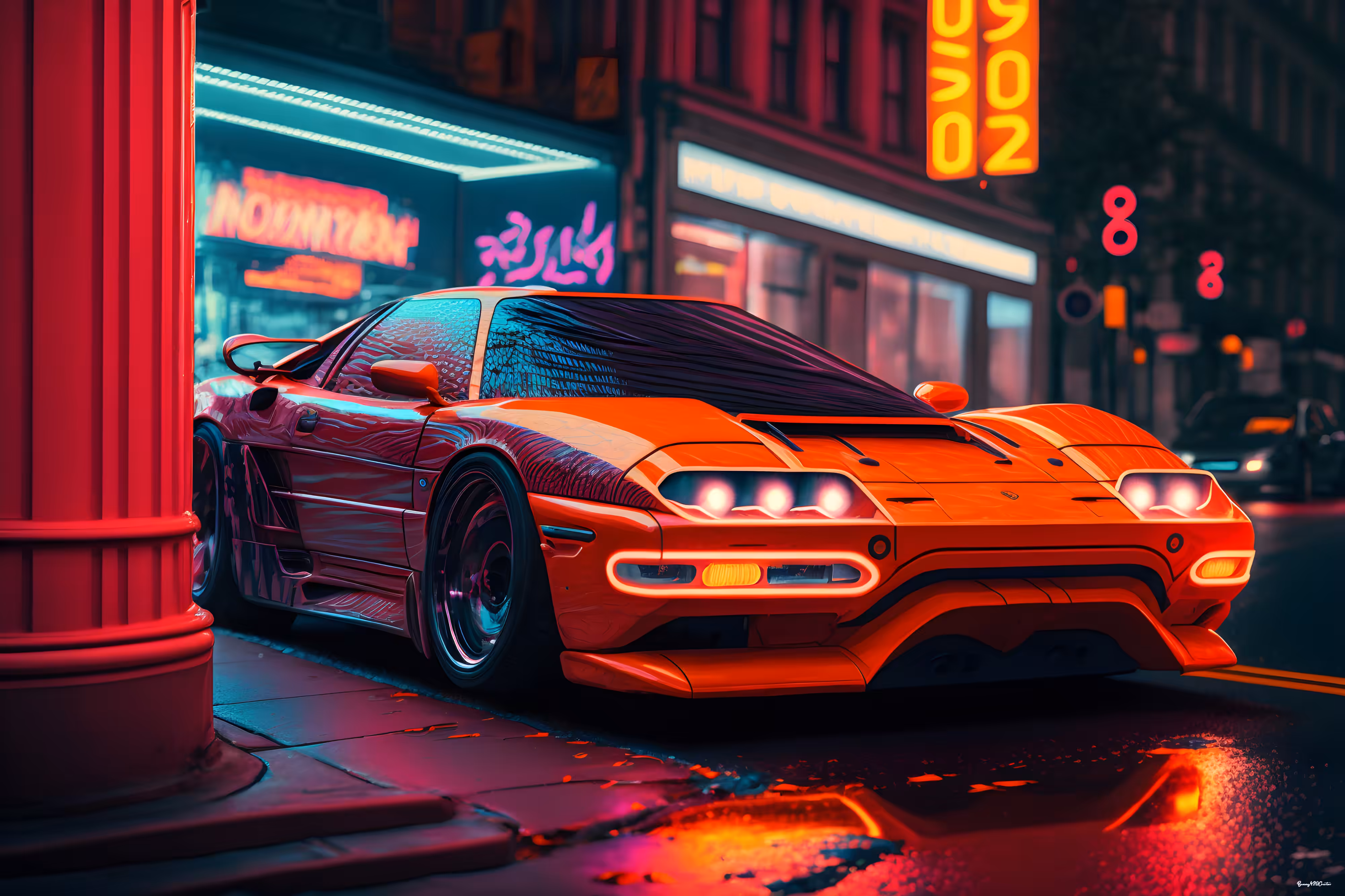Grunge Supercar #9