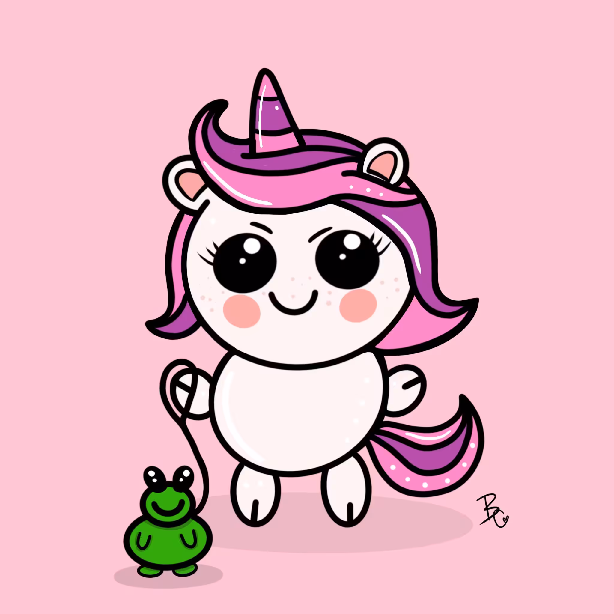 Magenta the Unicorn