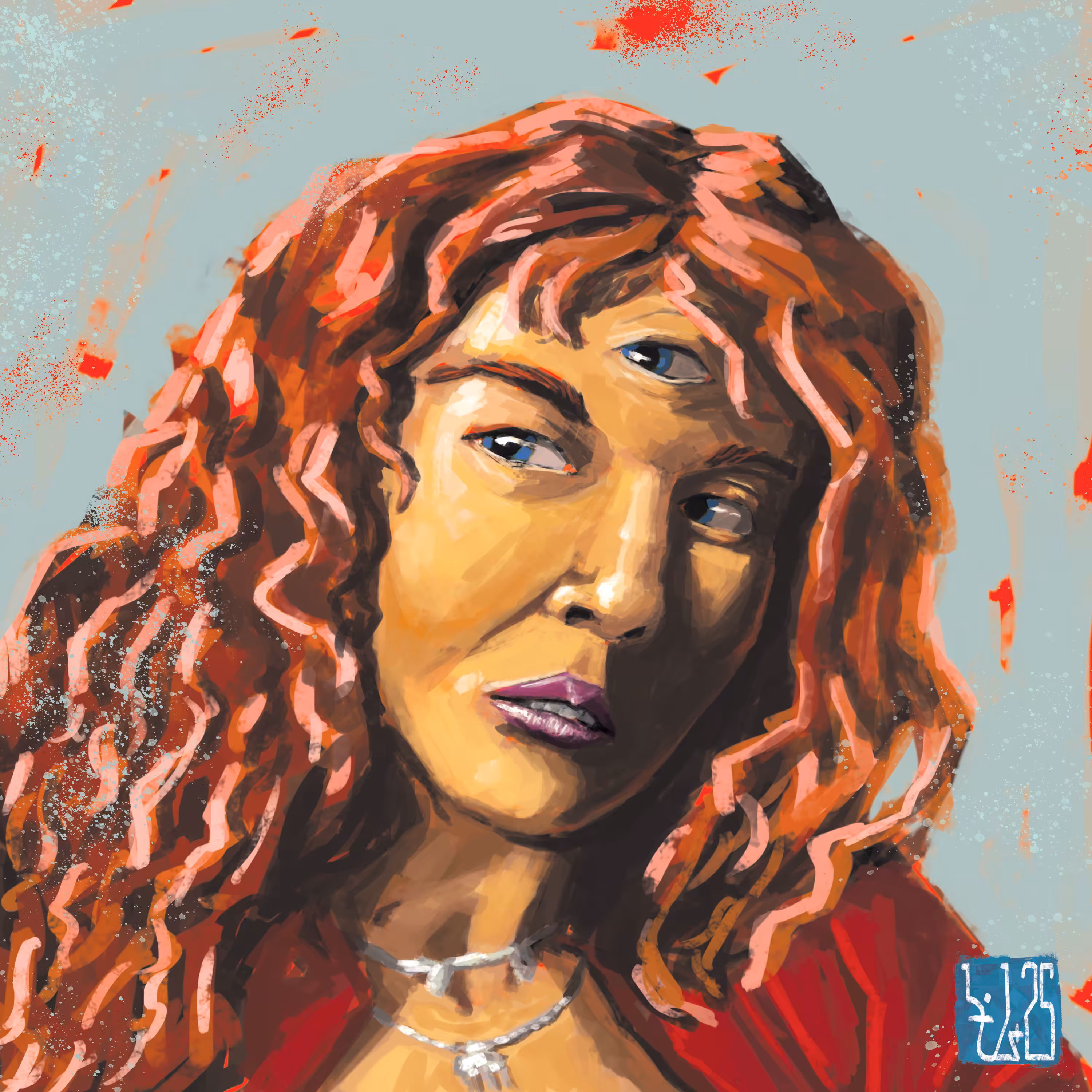 Three-Eyed Lady Tezos the Seer