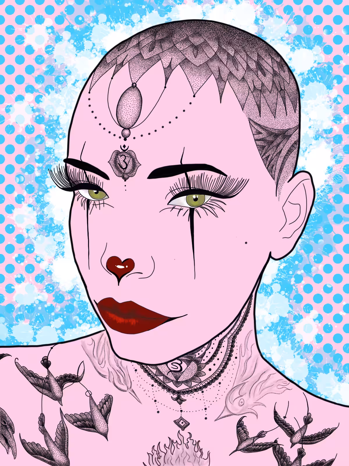 Cotton Candy Clown