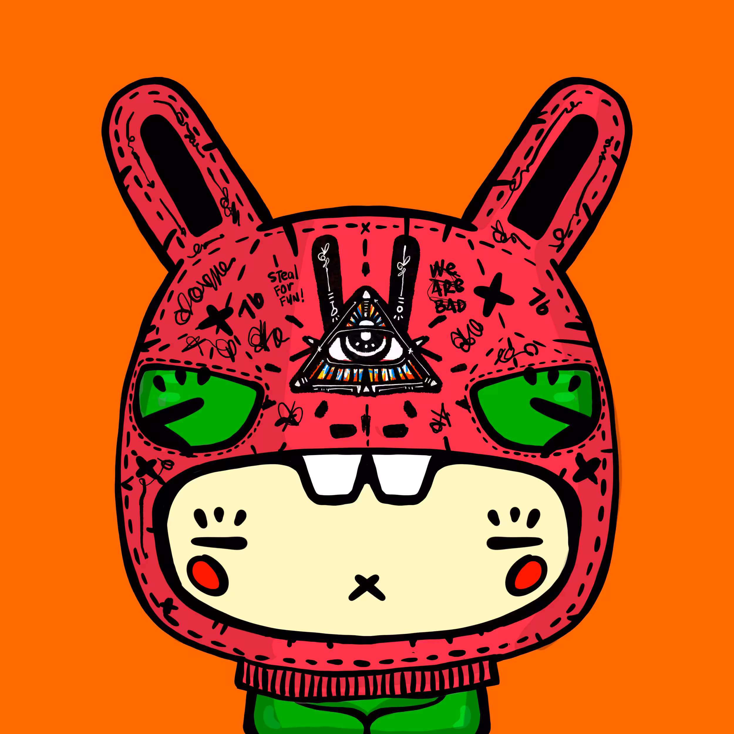 TOKYO PUNKS | BAD BUNNIES: TKP BAD BUNNY #0829