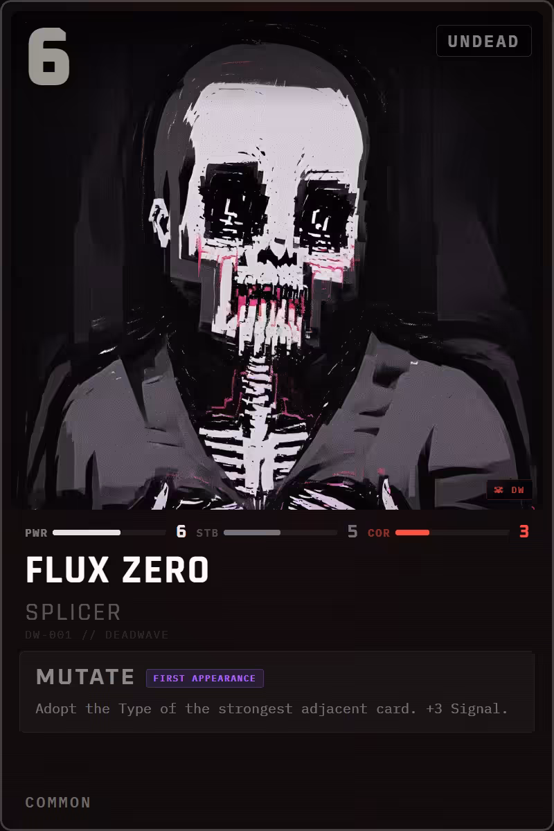 Flux Zero — Splicer