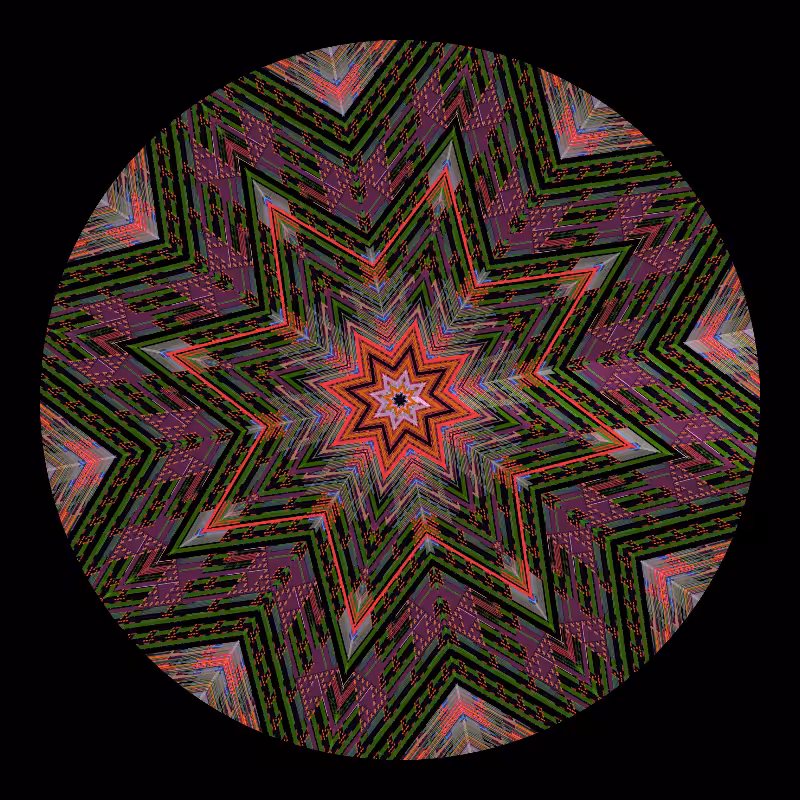 Binary kaleidoscope #23