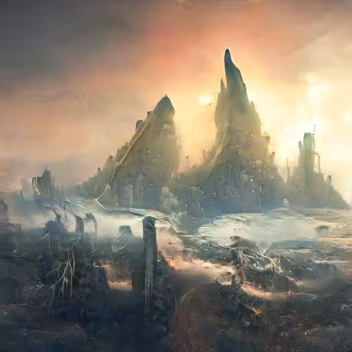 Orbiting the planet Nareen