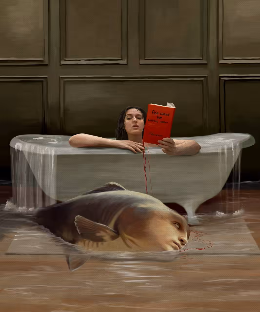 A place where air pretends to be water