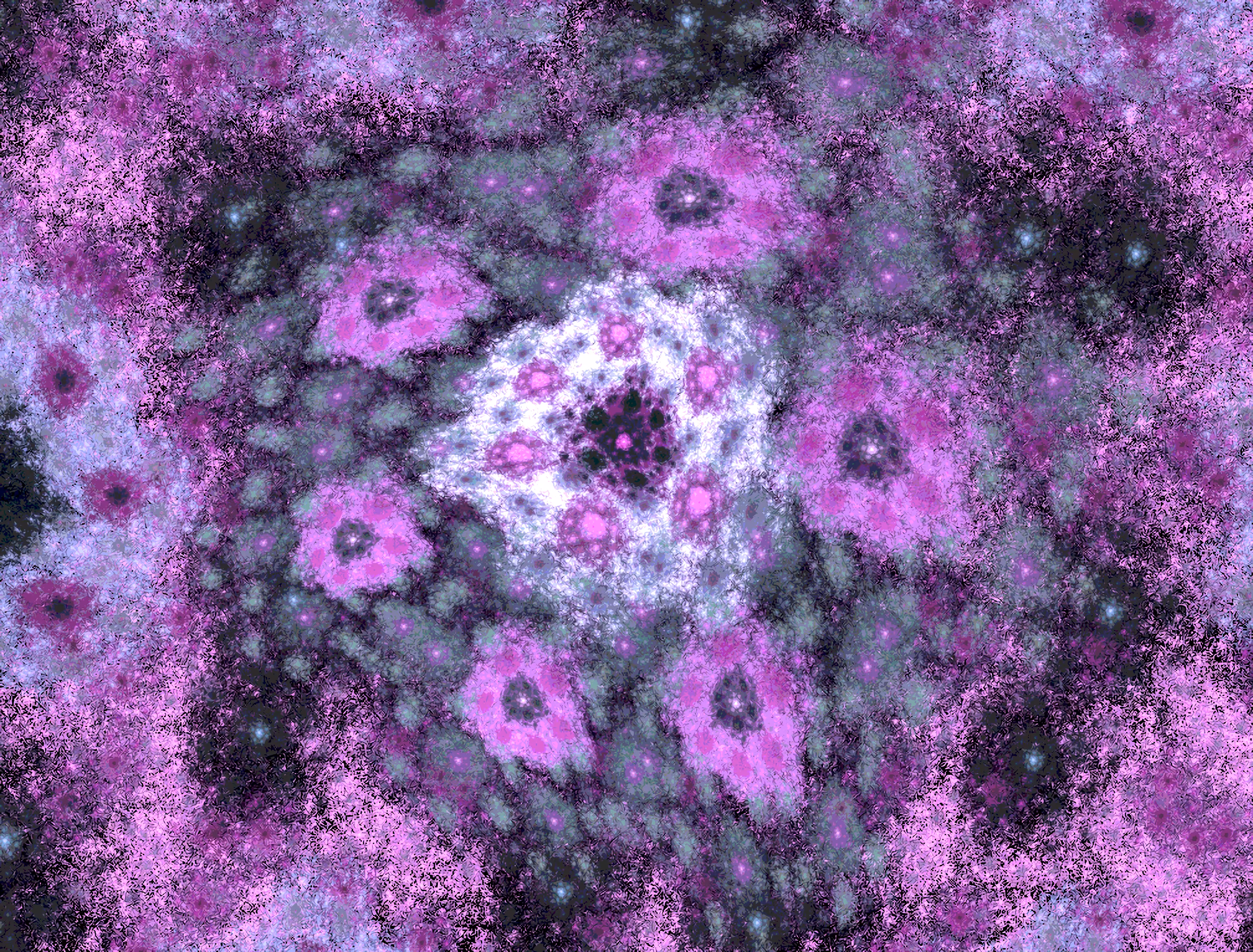 Raw Fractal Series - #160 - Cave Art