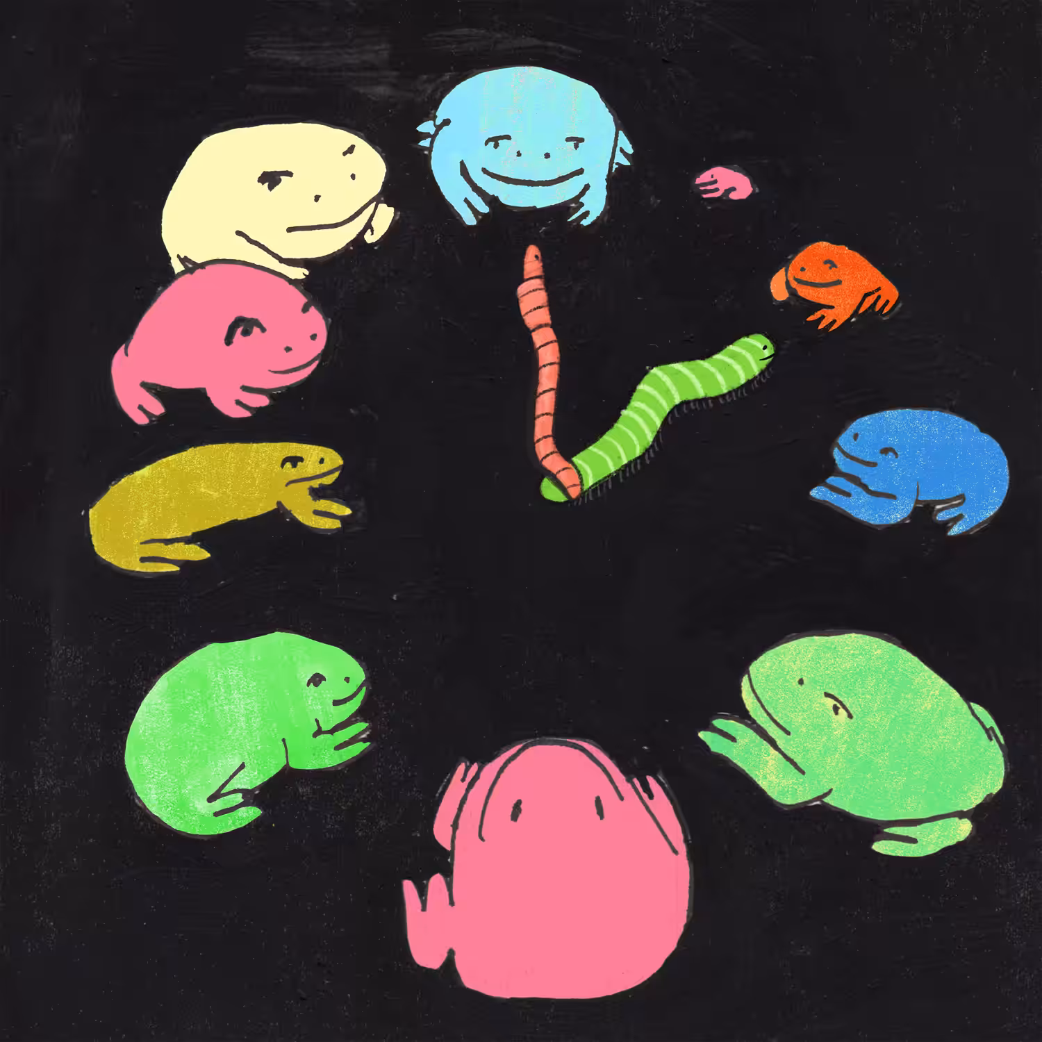 Frog Clock
