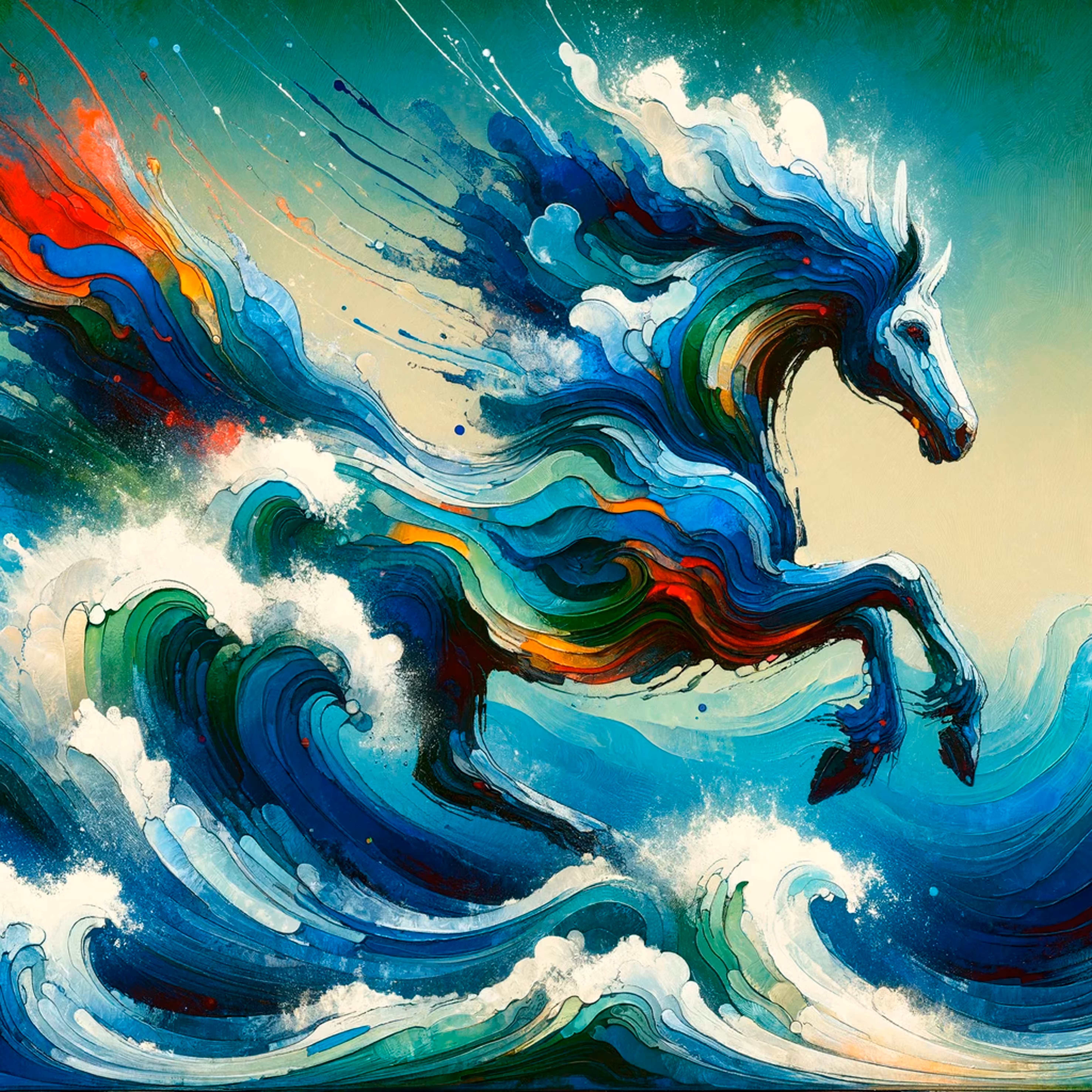 Digital Emblem #21 Morvarc'h (Breton) - Morvarc'h of the Waves