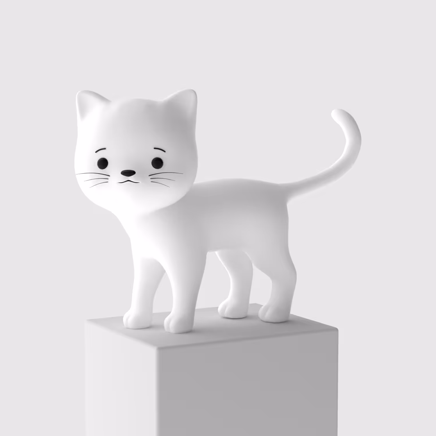 3D Meow Cat #9