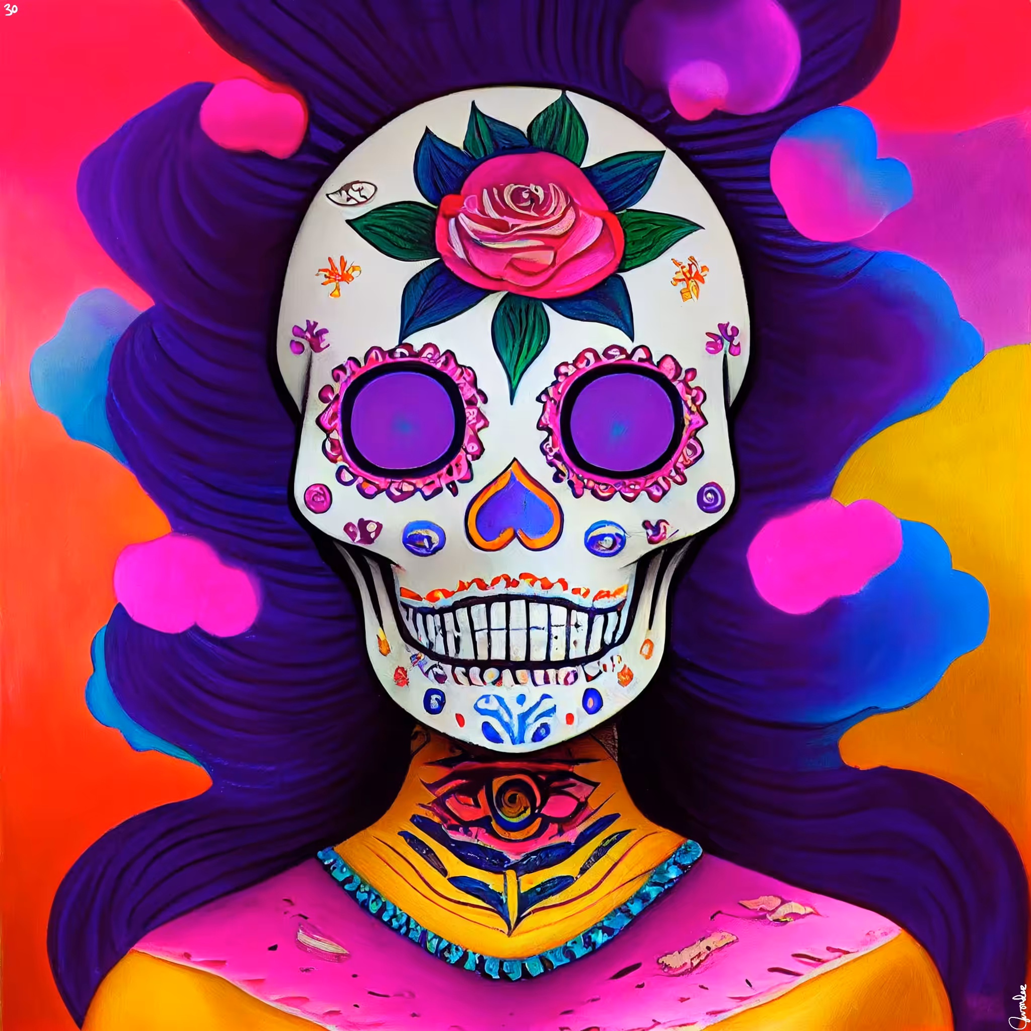 sugar skull #30