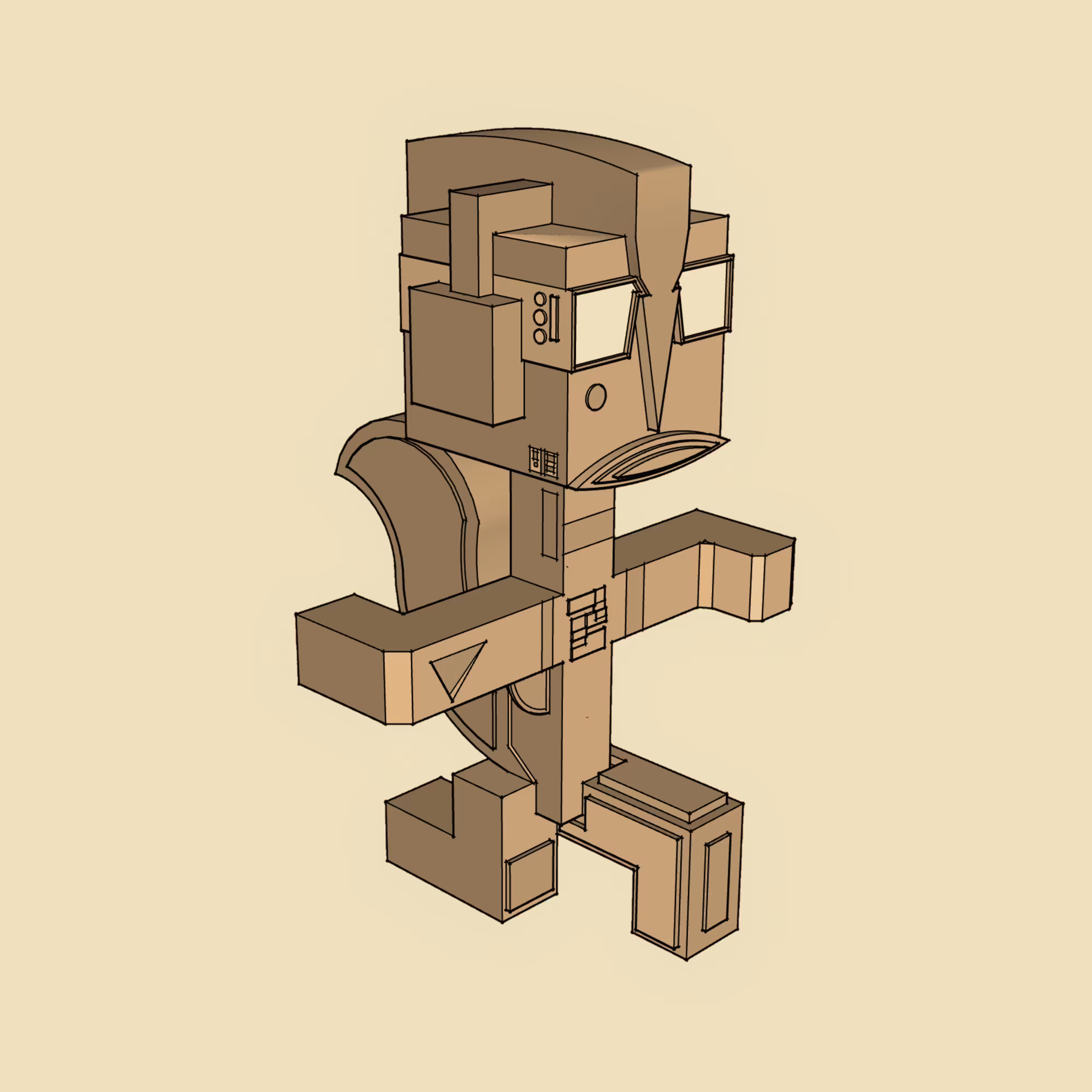 BrickBeads #3102 - WoodenTailor