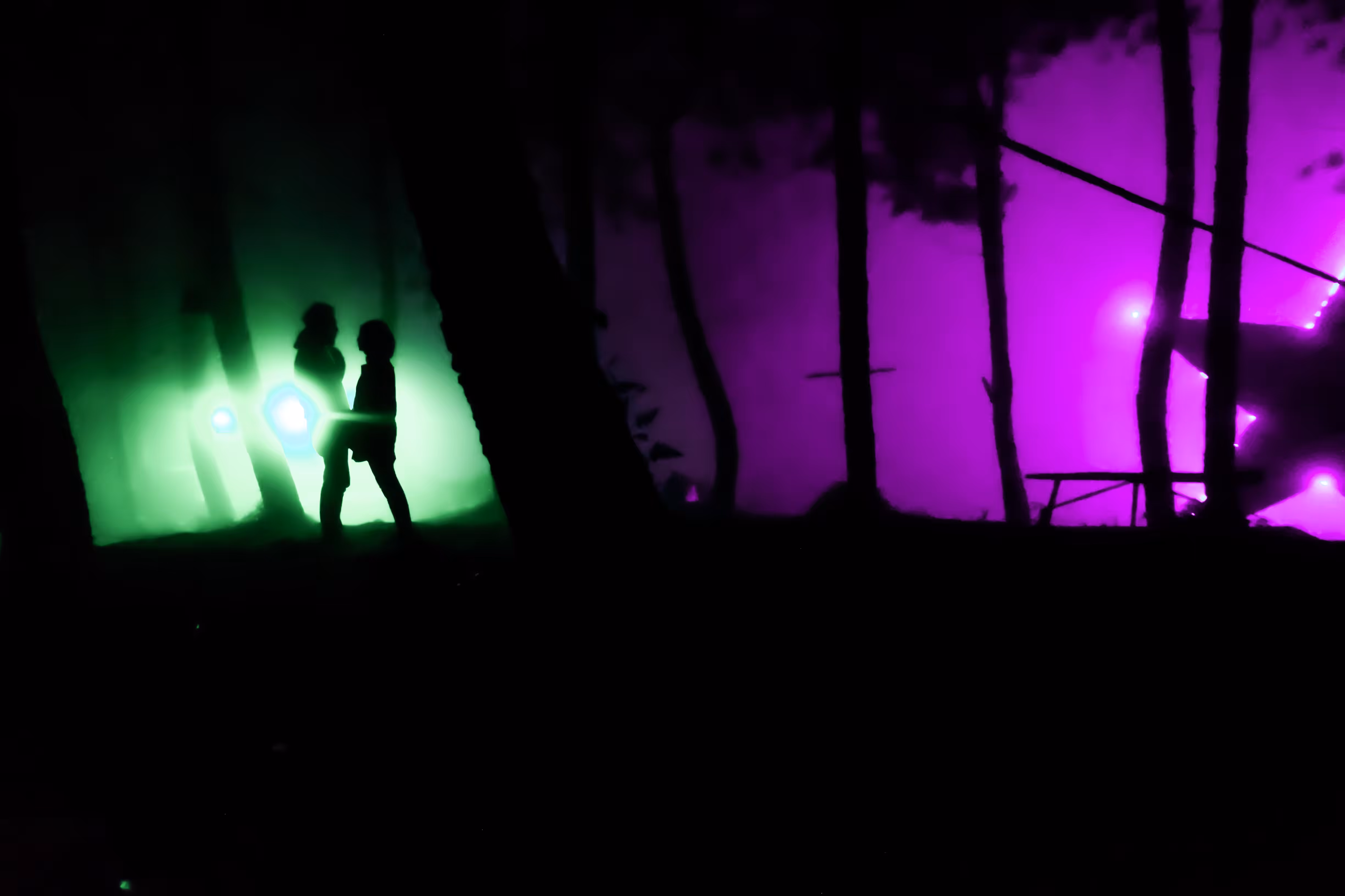fluorescent night #1