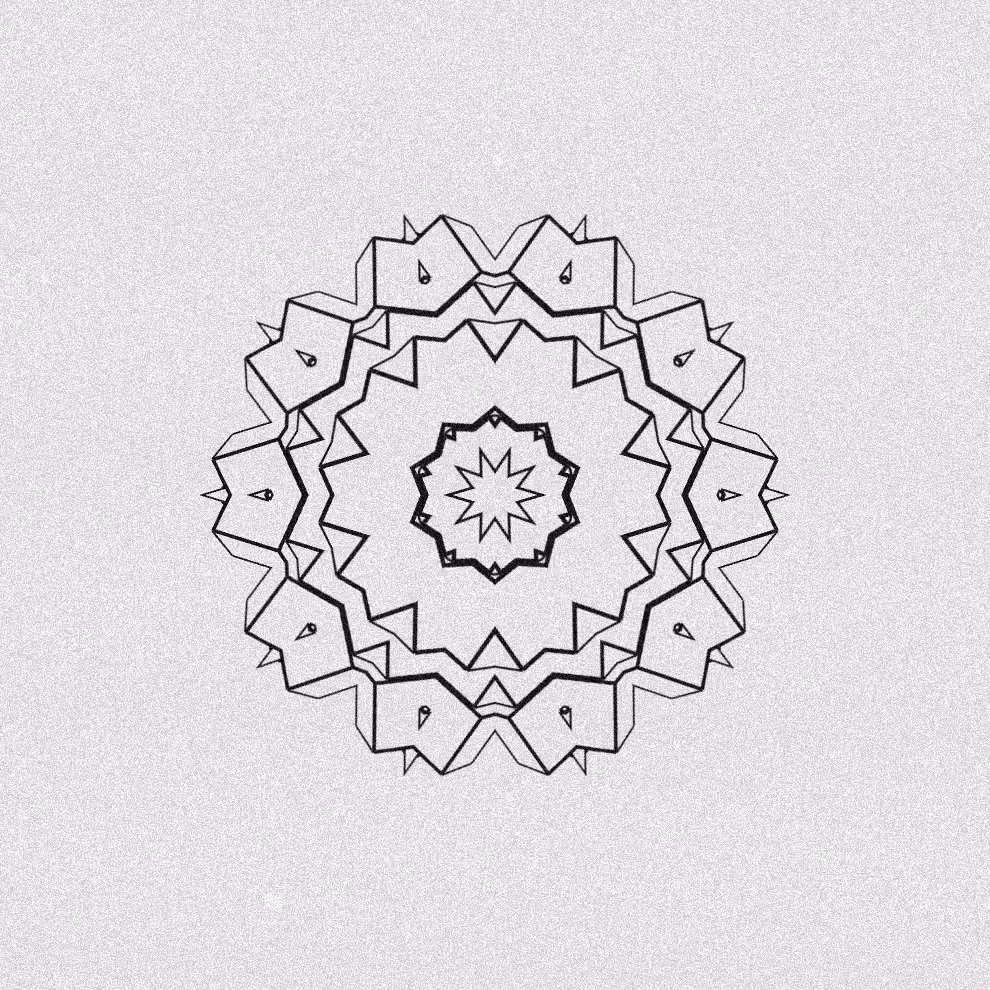Monochrome Kaleido #202