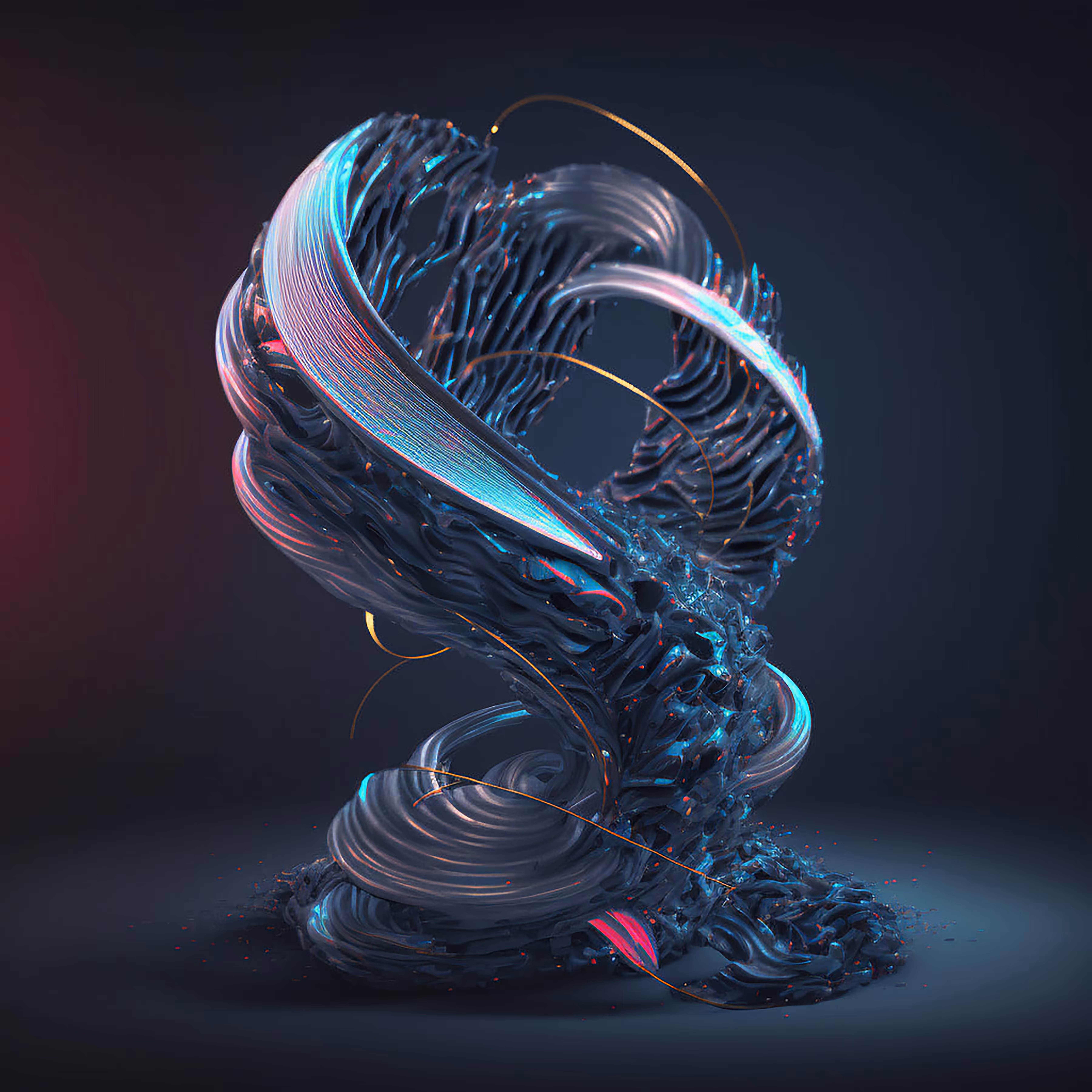 The Birth of AI Sculptures #482