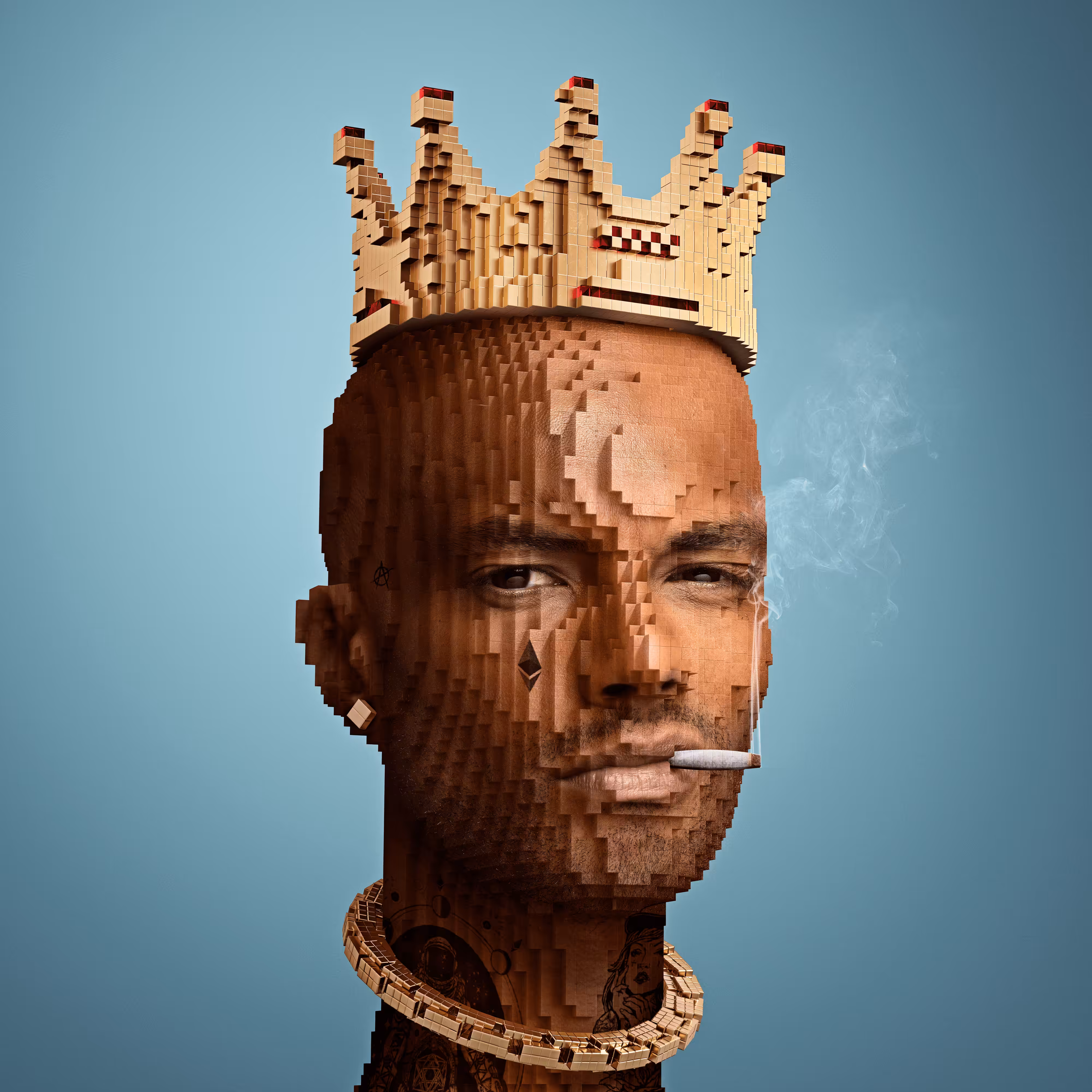 Block Head Punk 064