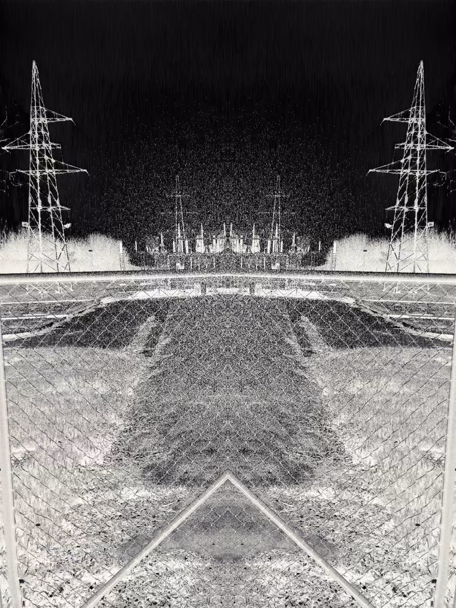 Symmetry of substation noise