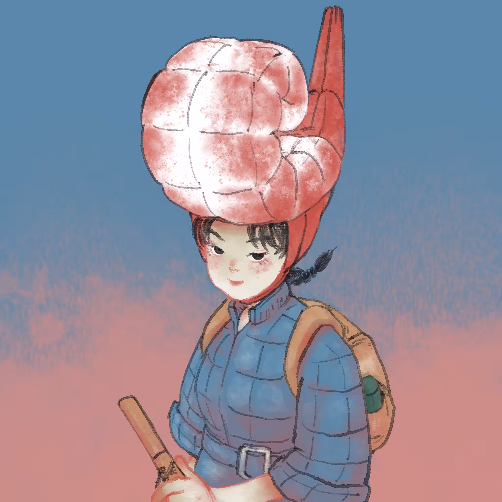 Pink Peach Pastel #014