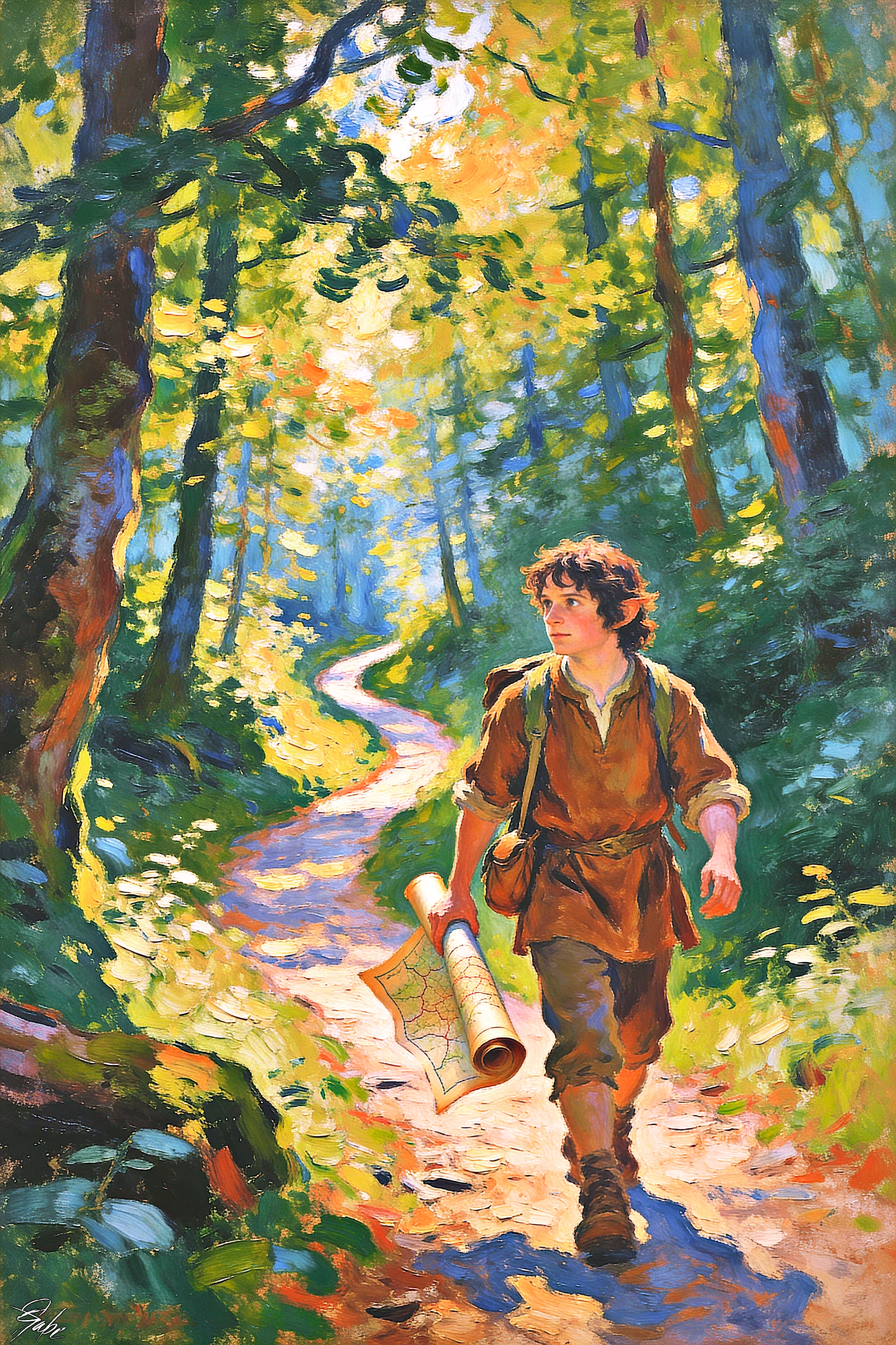 "Frodo Wanders" #008