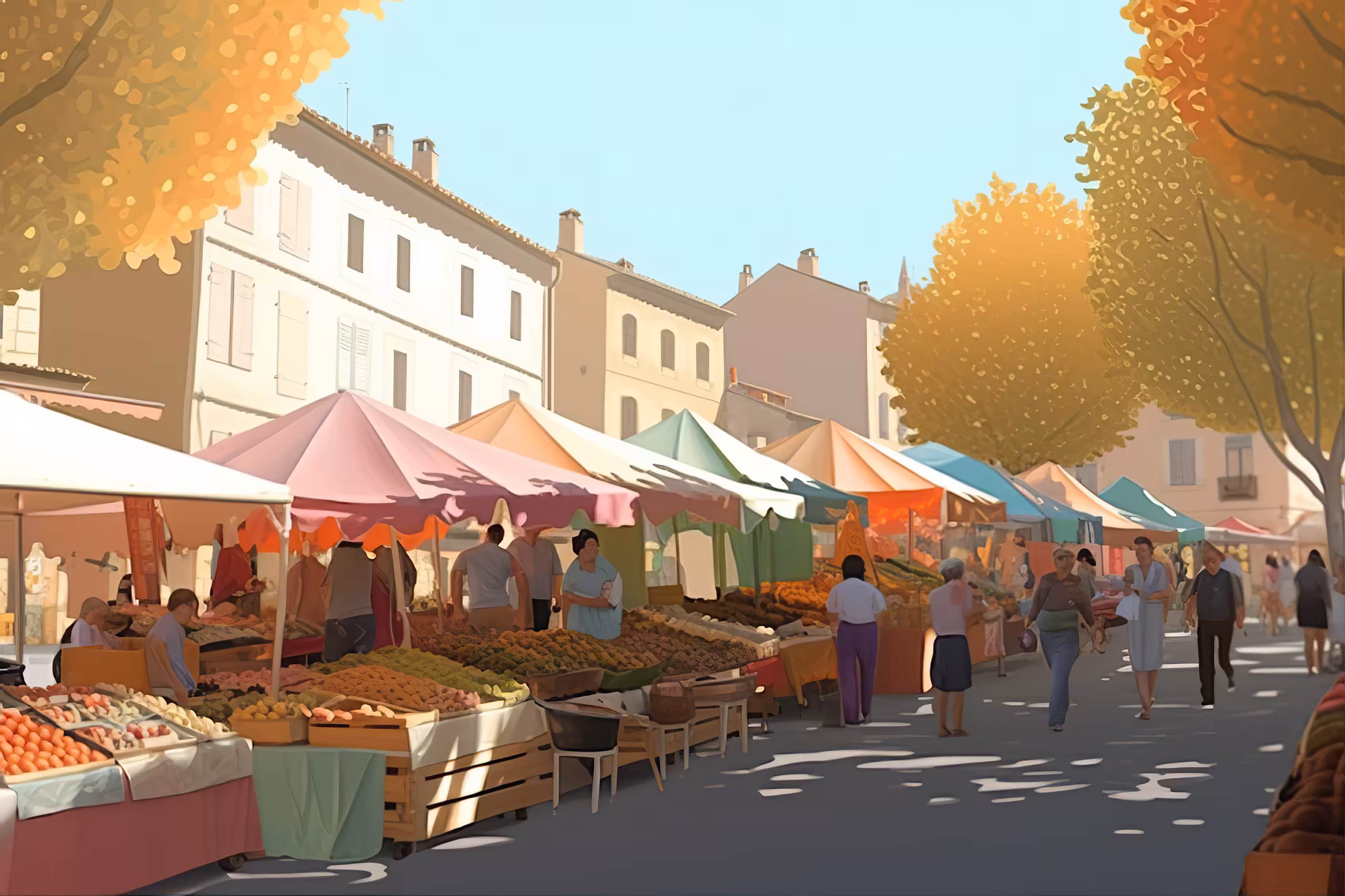 Marché de Montaigu