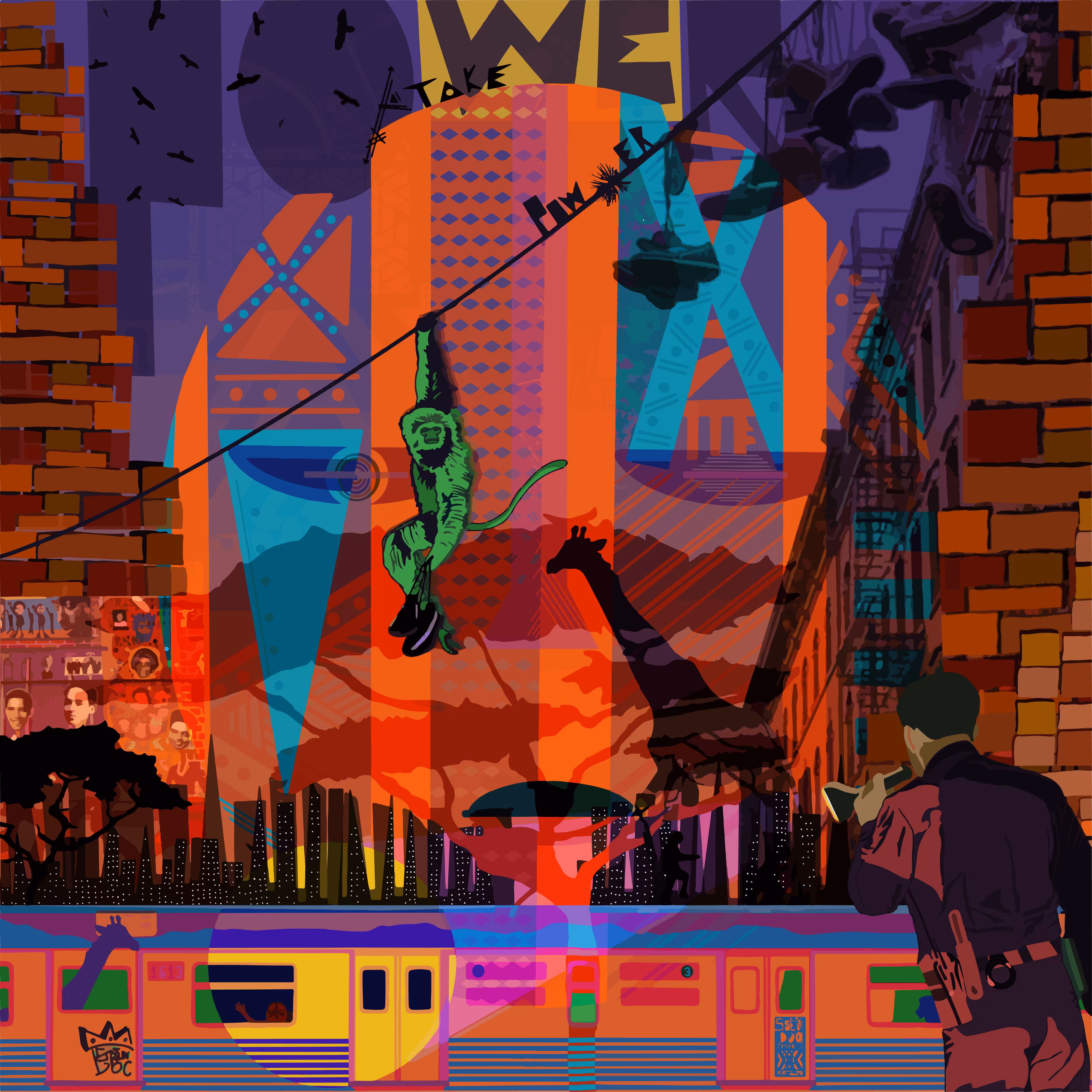 Jungle City (Mask #0240)
