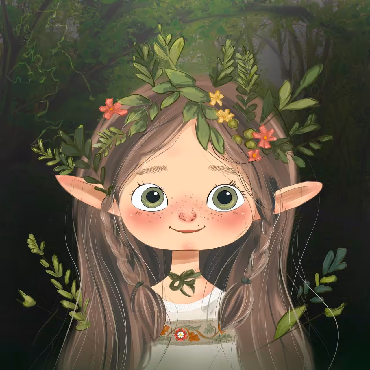 The English forest fairy