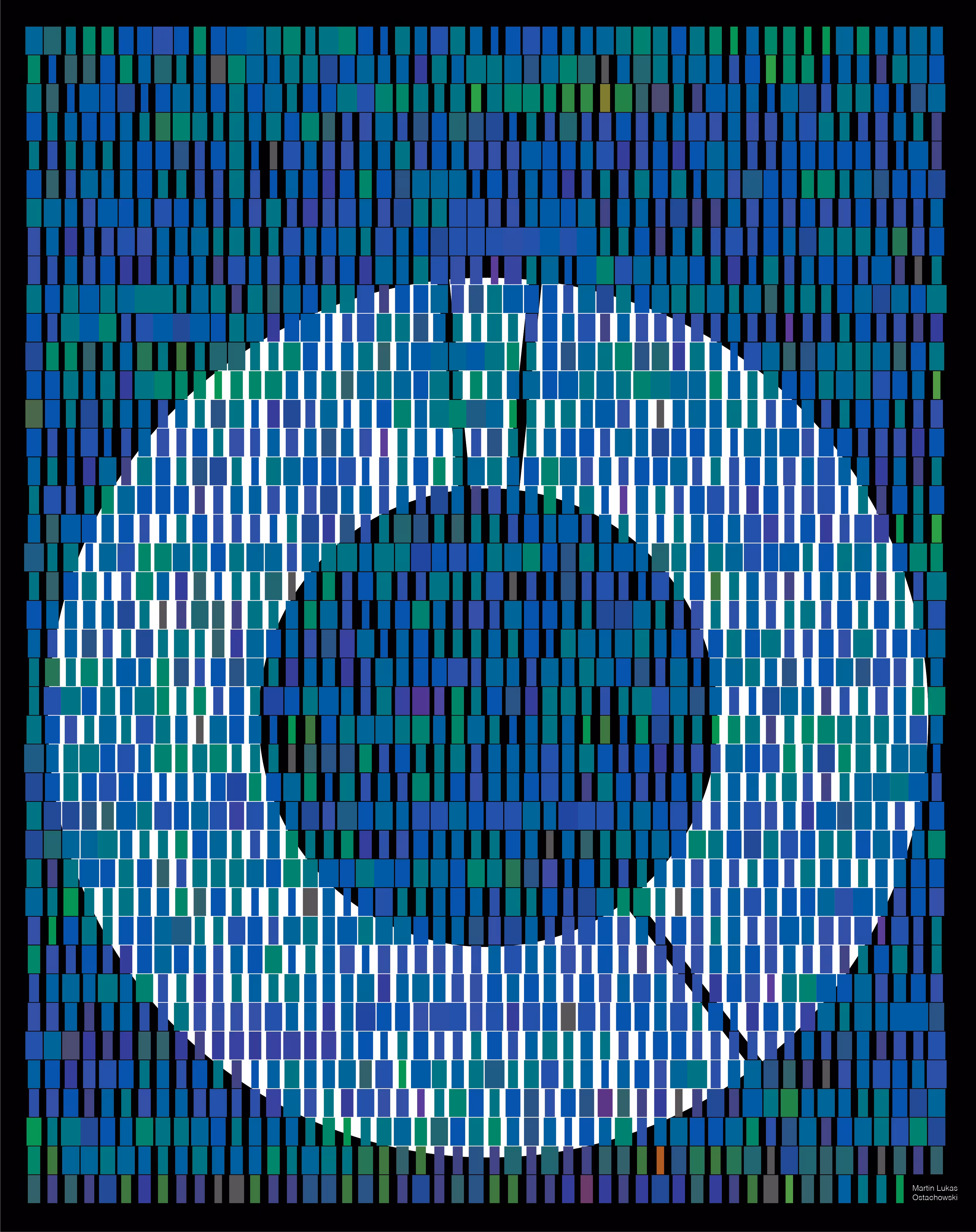 Seed Phrase Words Visualization RGBSVC Black Edit.