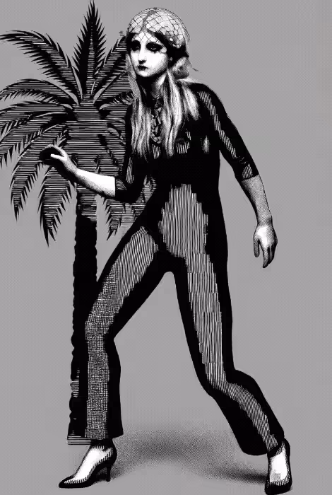 dither palm #3