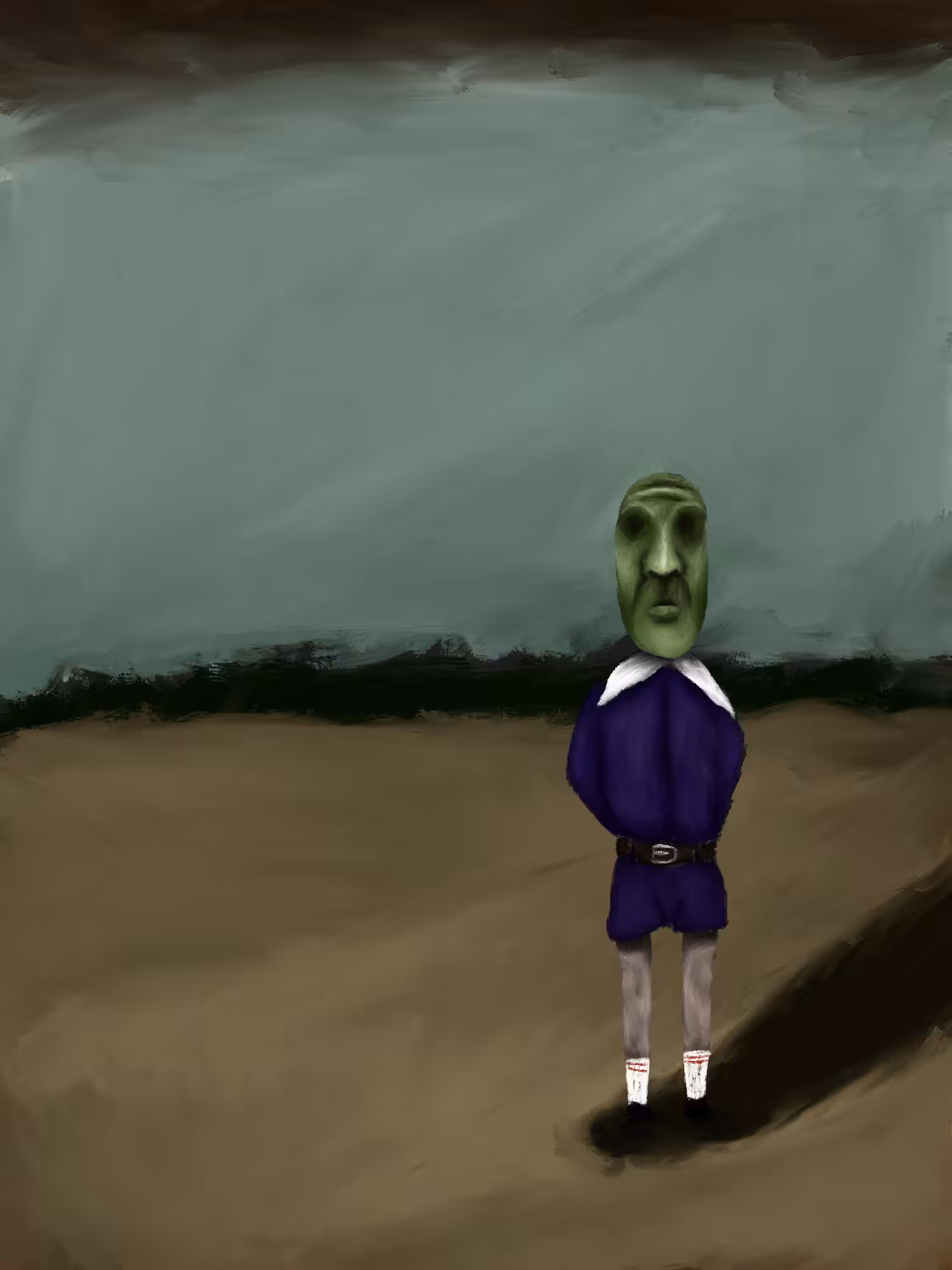 Masked boy