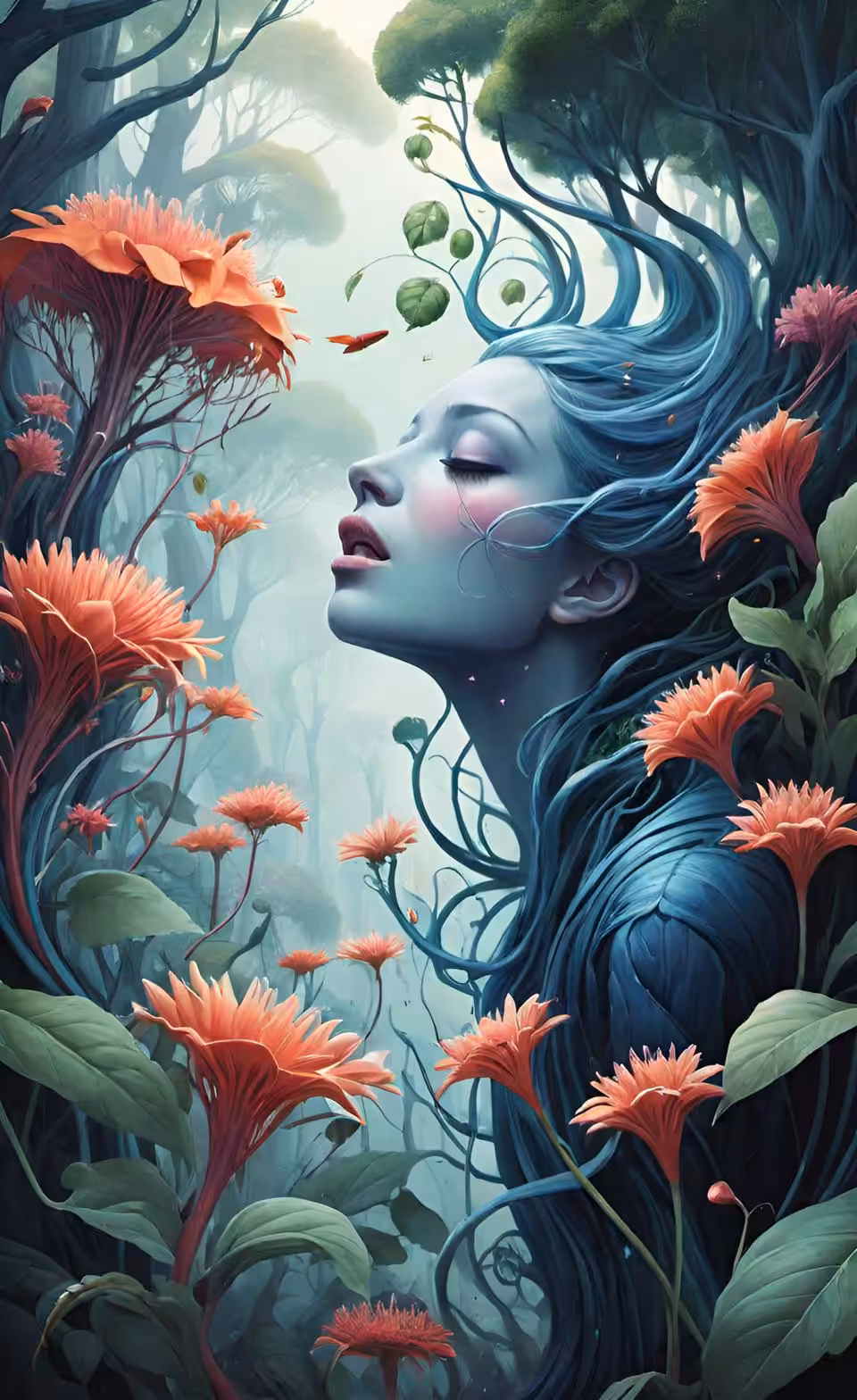 Mystical Alien Mermaid