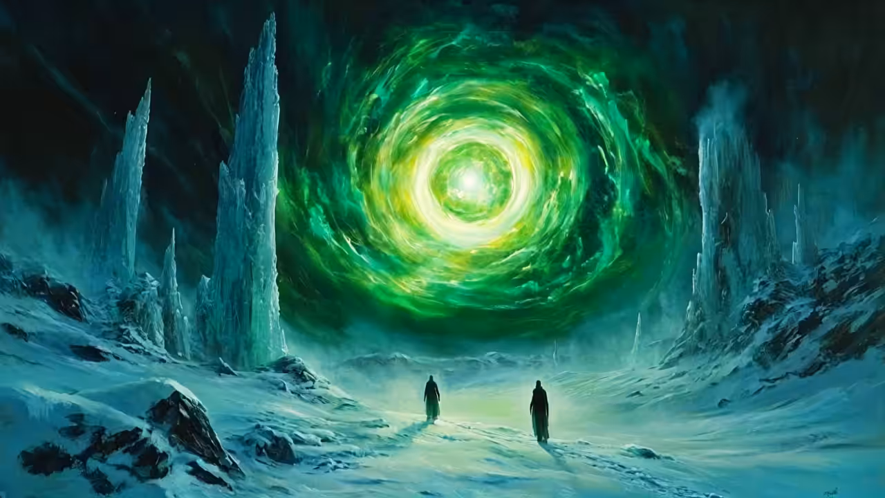 Frozen Paths to Eternity