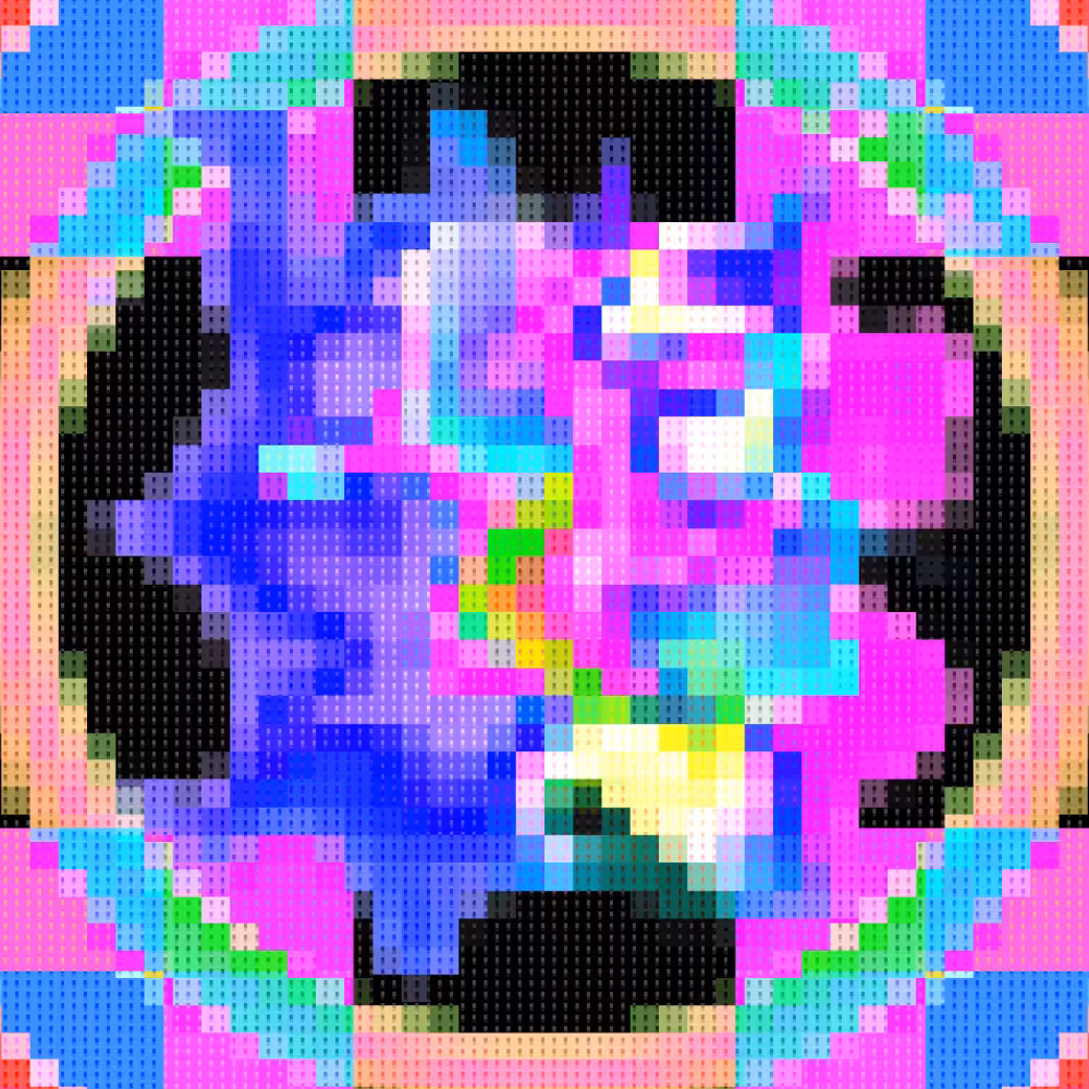 Pixelated Utopian Entity #7