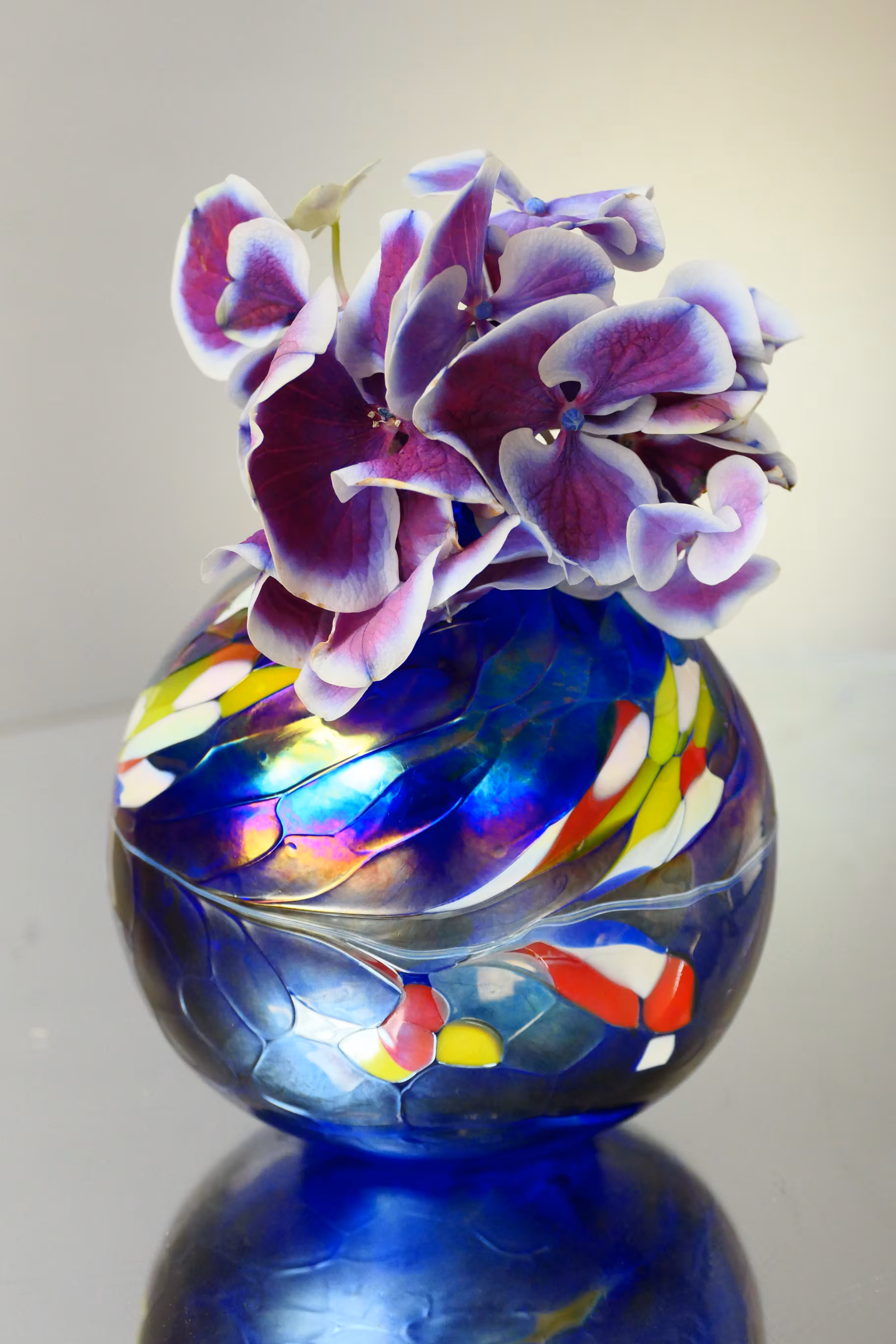 Hydrangea in a Vase