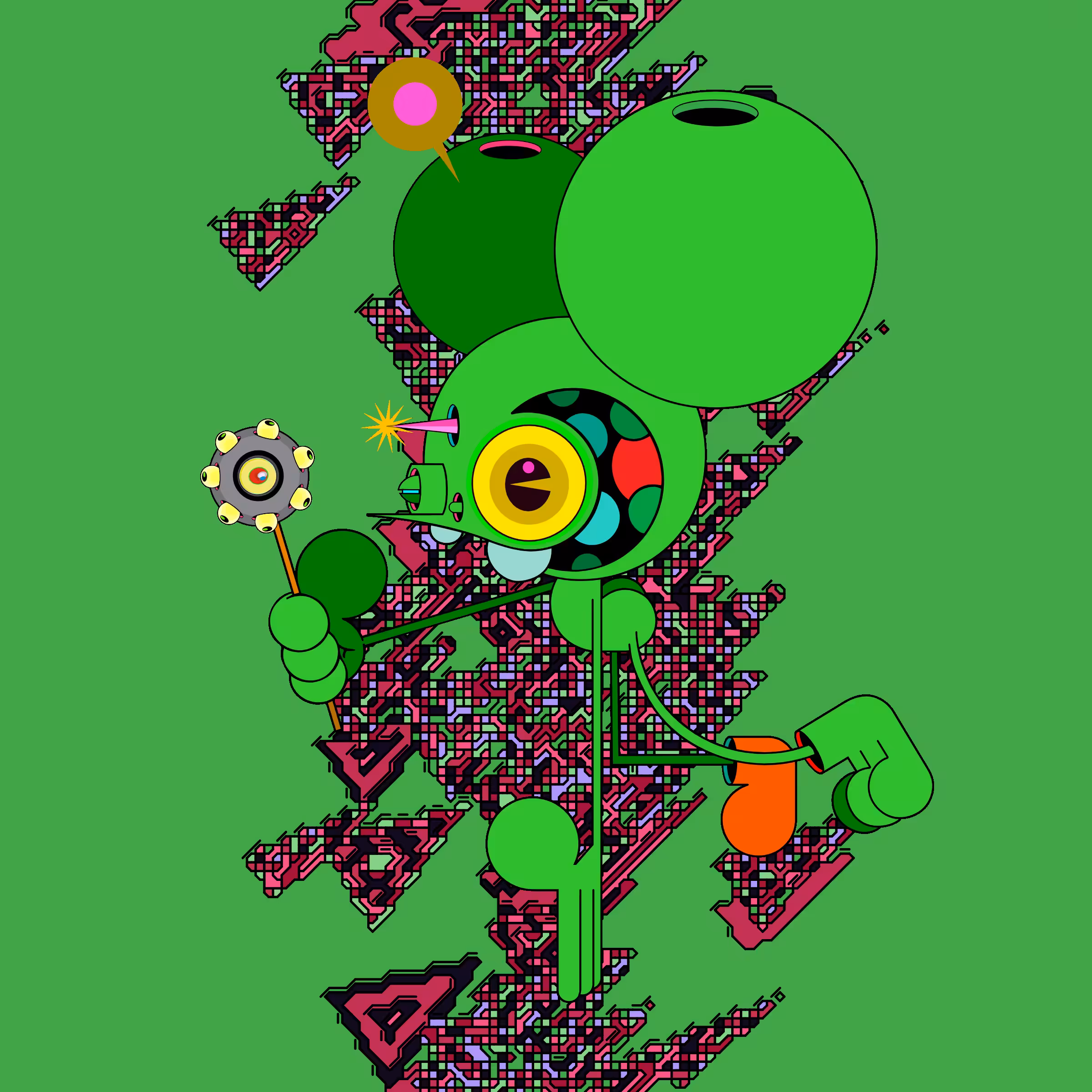 Neogen Space Monkeys #2564